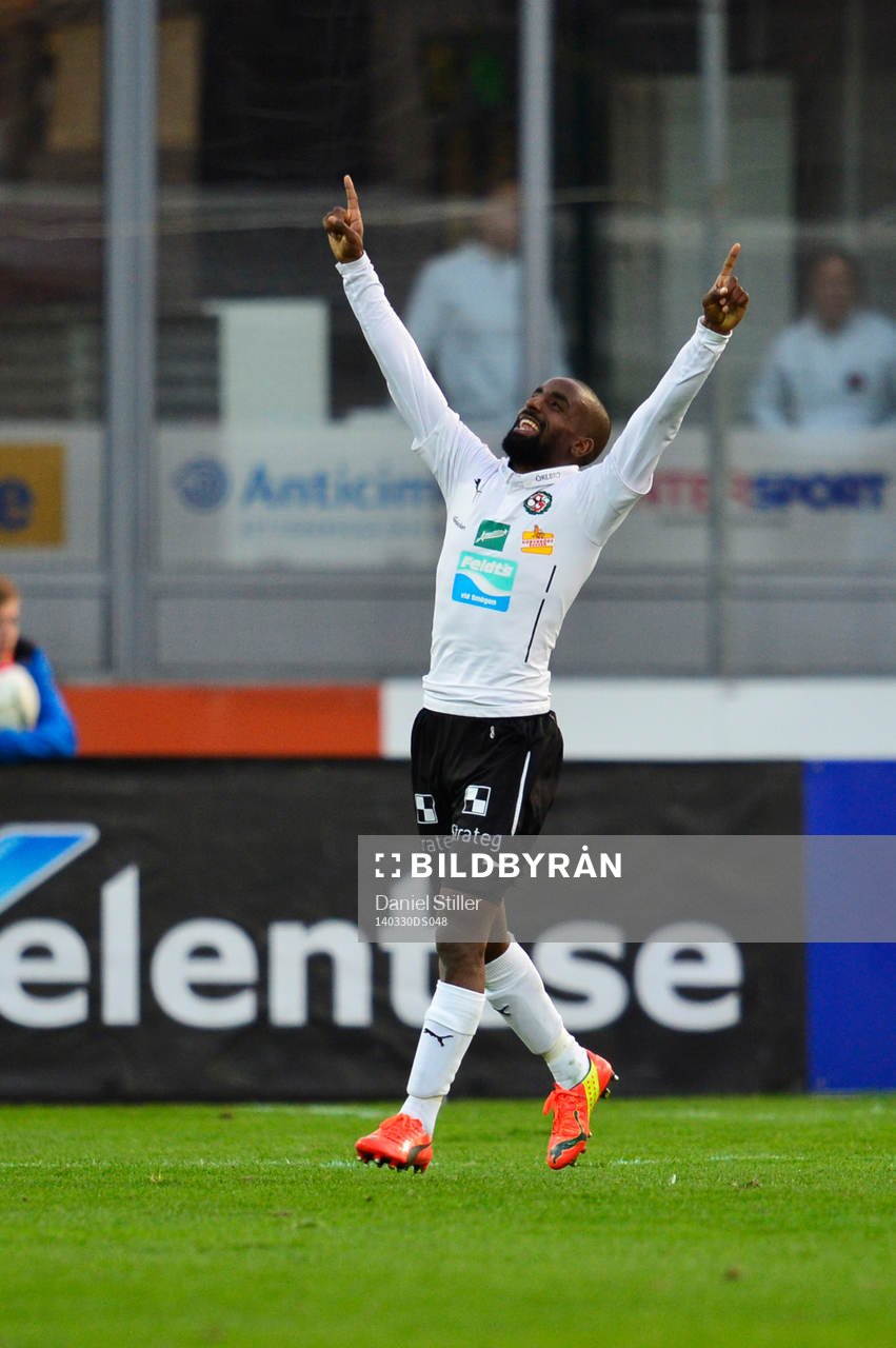Örebros Mohammed Saeid jublar
