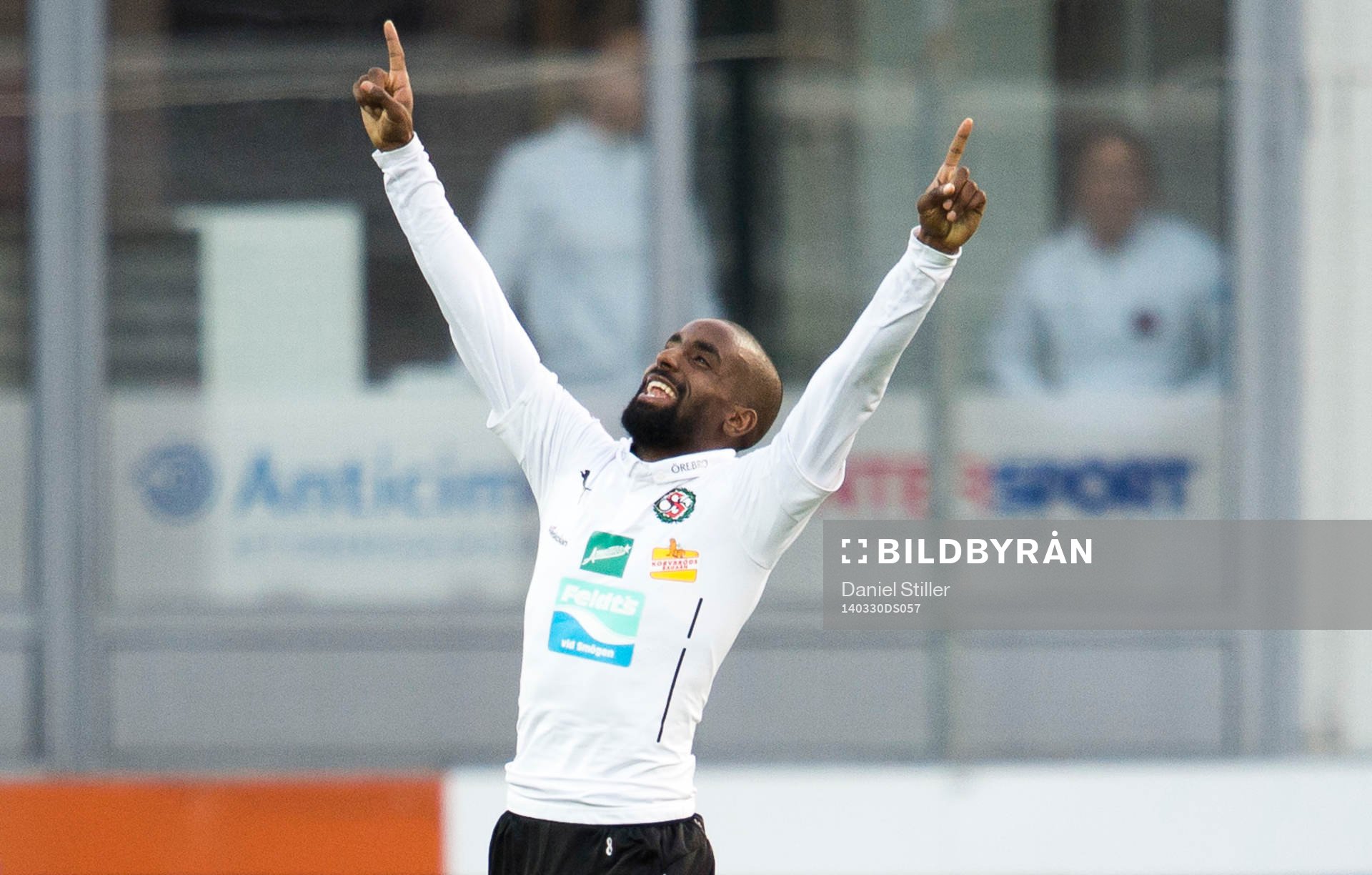 Örebros Mohammed Saeid jublar