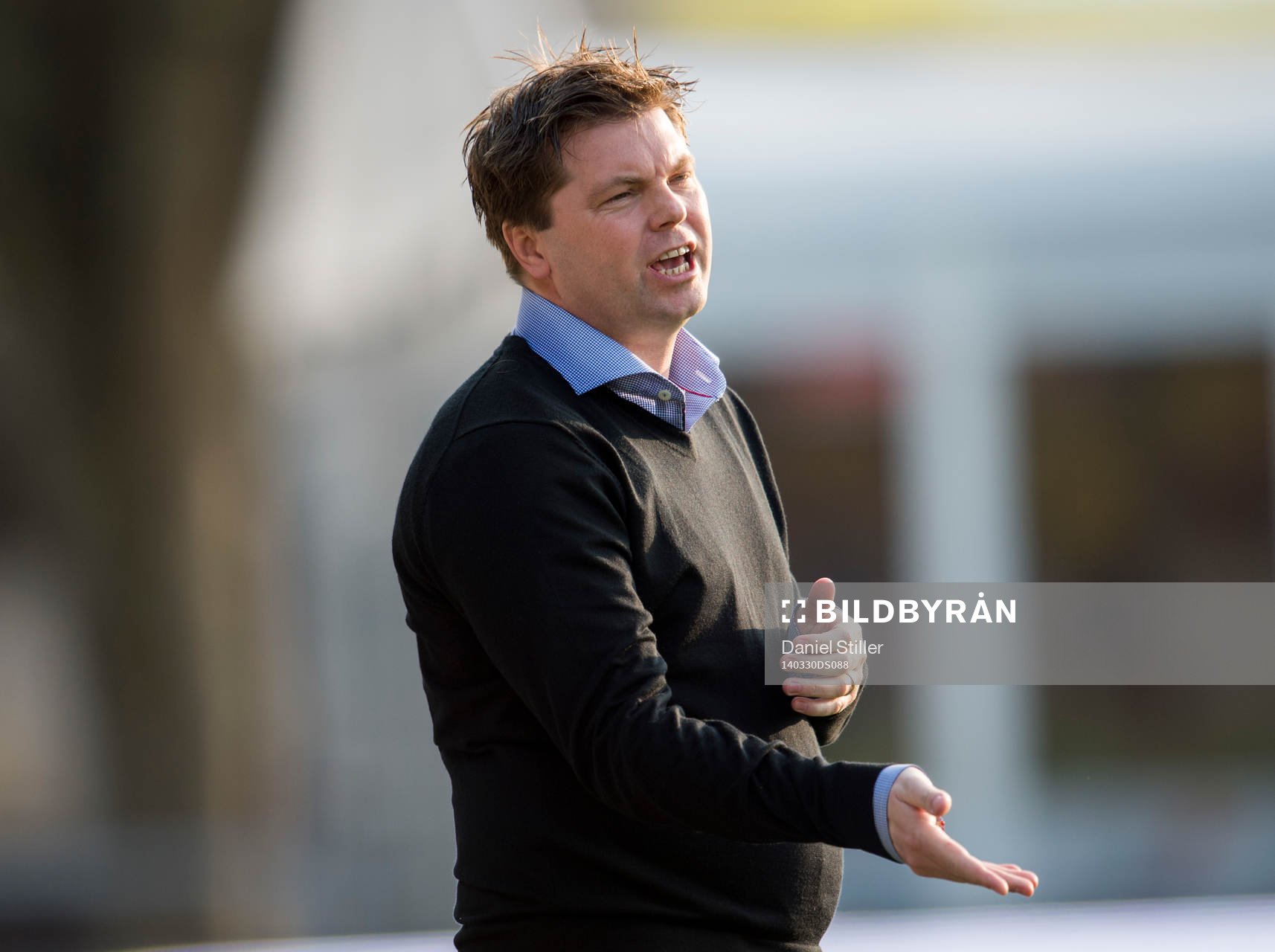 Halmstads tränare Jens Gustafsson