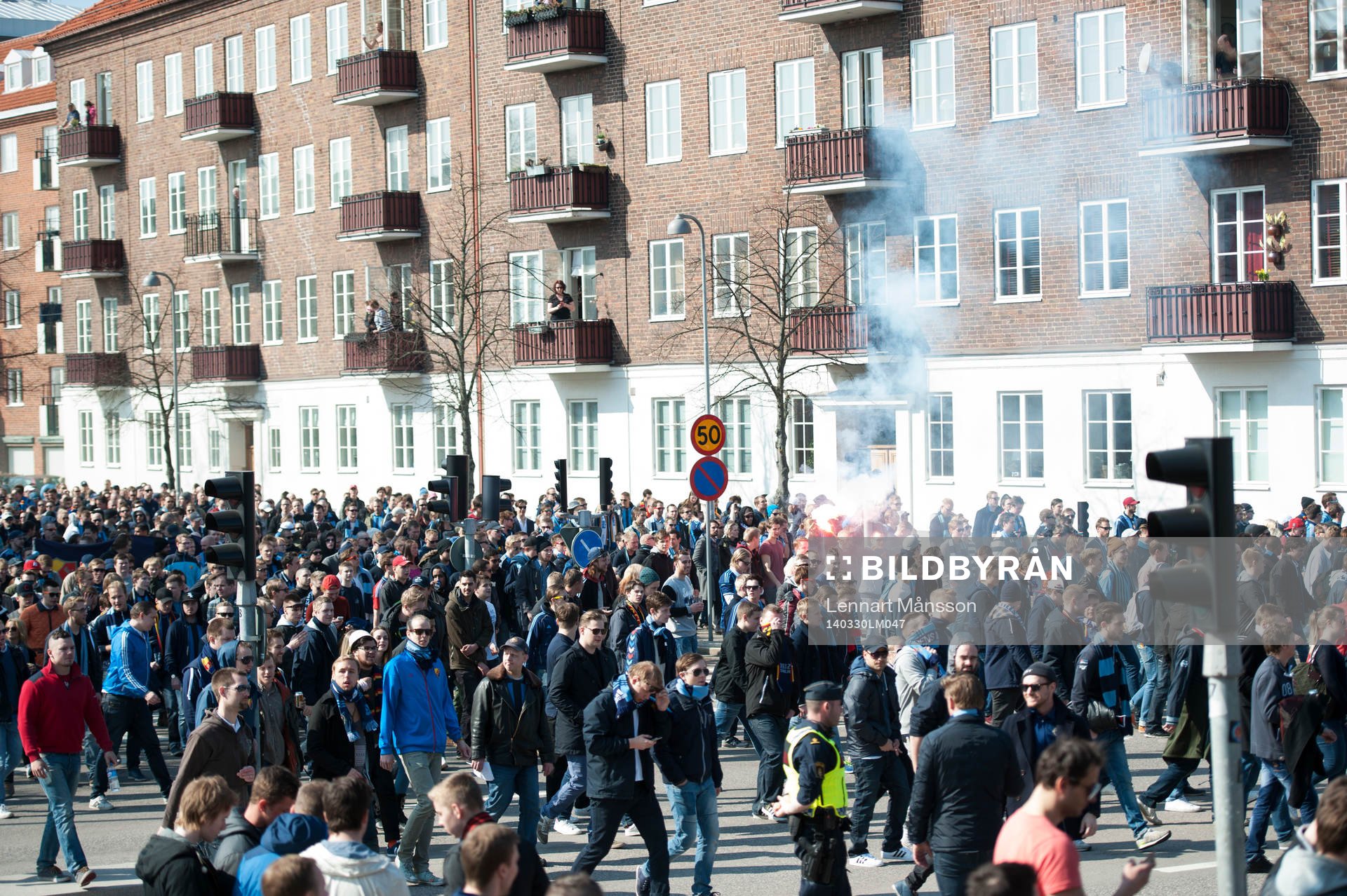 Djurgårdens supporters