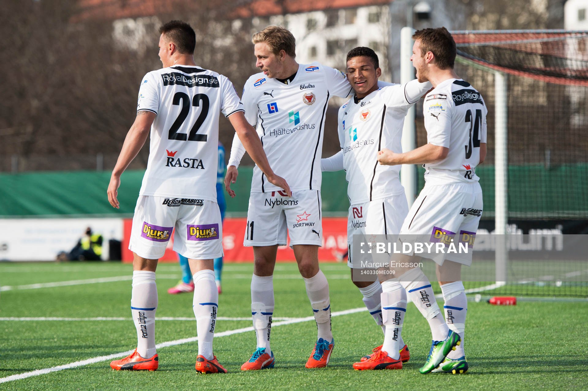 Kalmars Ludvig Öhman jublar