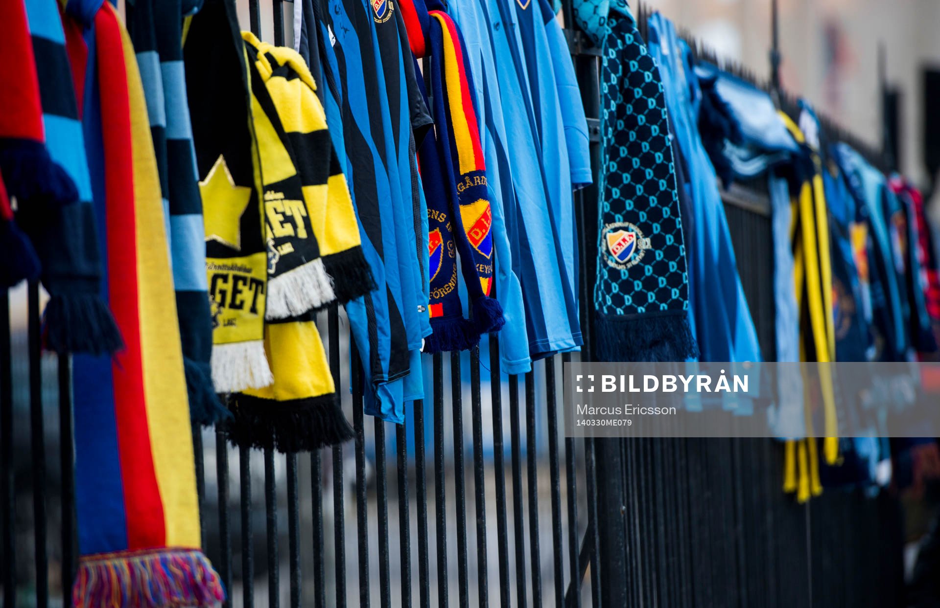 Djurgårdens supportrar sörjer supportern som