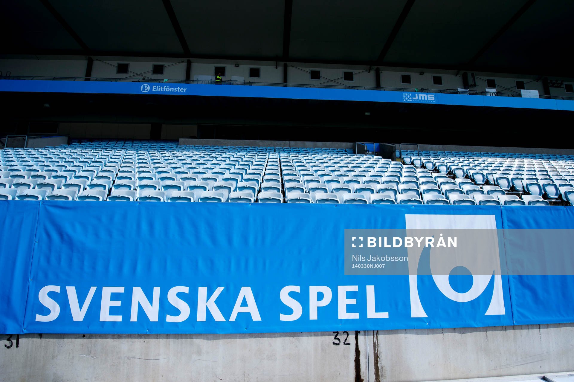 Swedbank Stadion har i år blivit helt klätt i