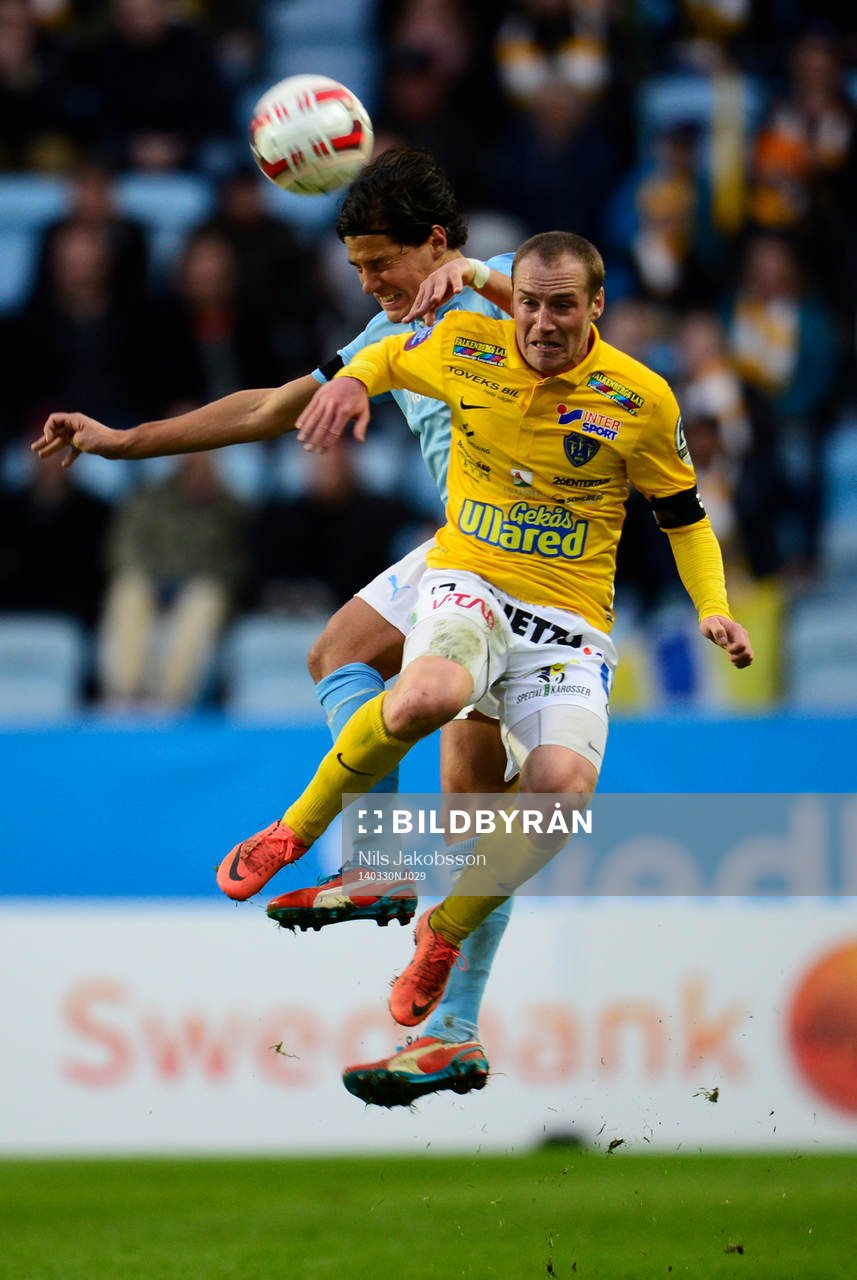 Malmös Miiko Albornoz och Falkenbergs Christoffer Carlsson