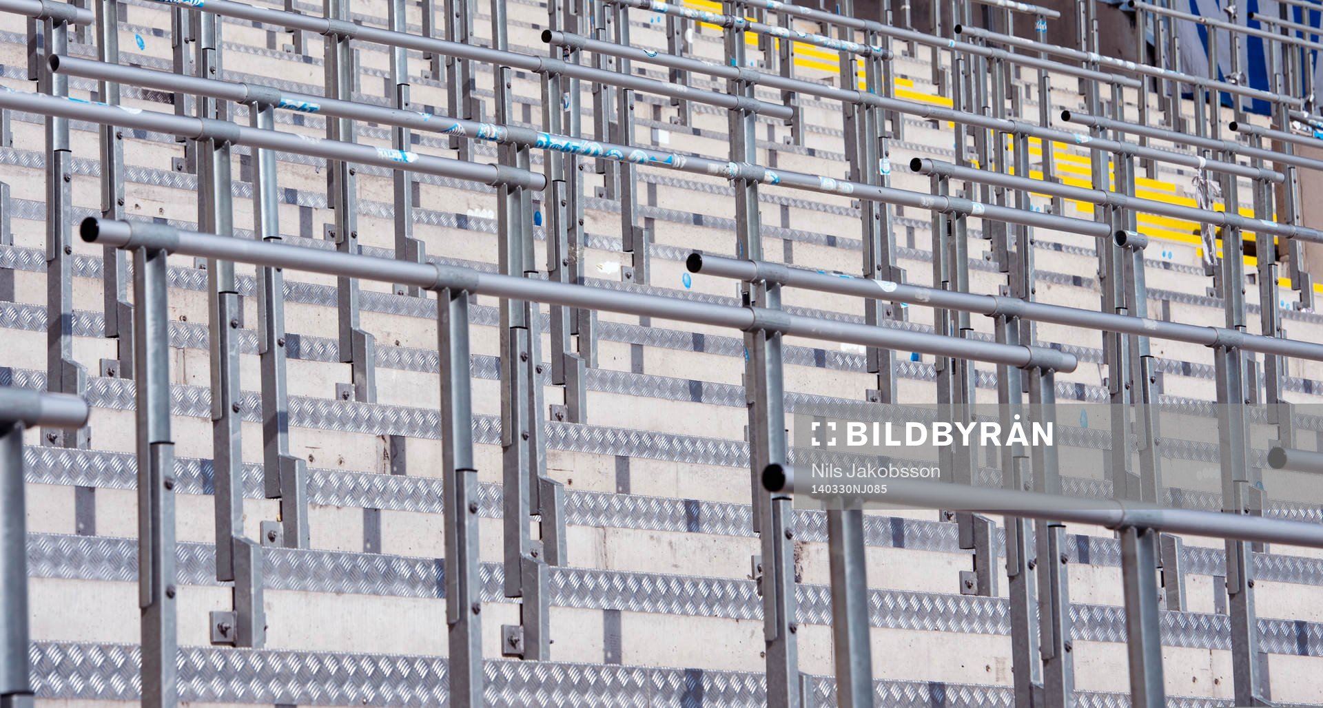 Tom ståplats på Swedbank Stadion innan den allsvenska fotbollsmatchen mellan Malmö FF och Falkenberg den 30 mars 2014 i Malmö.