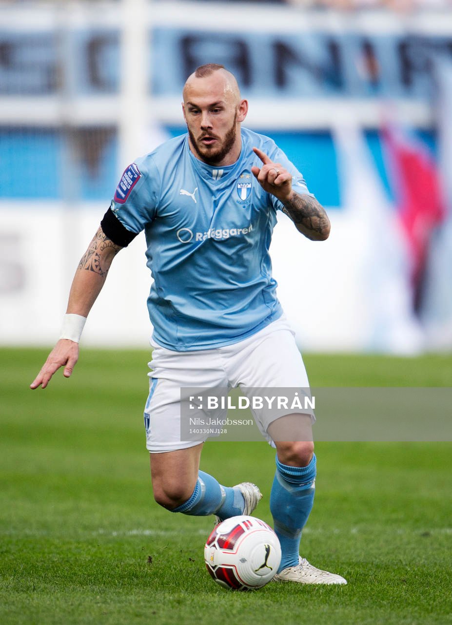 Malmö FFs Magnus Eriksson