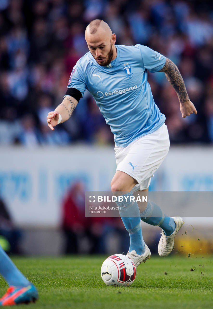 Malmö FFs Magnus Eriksson