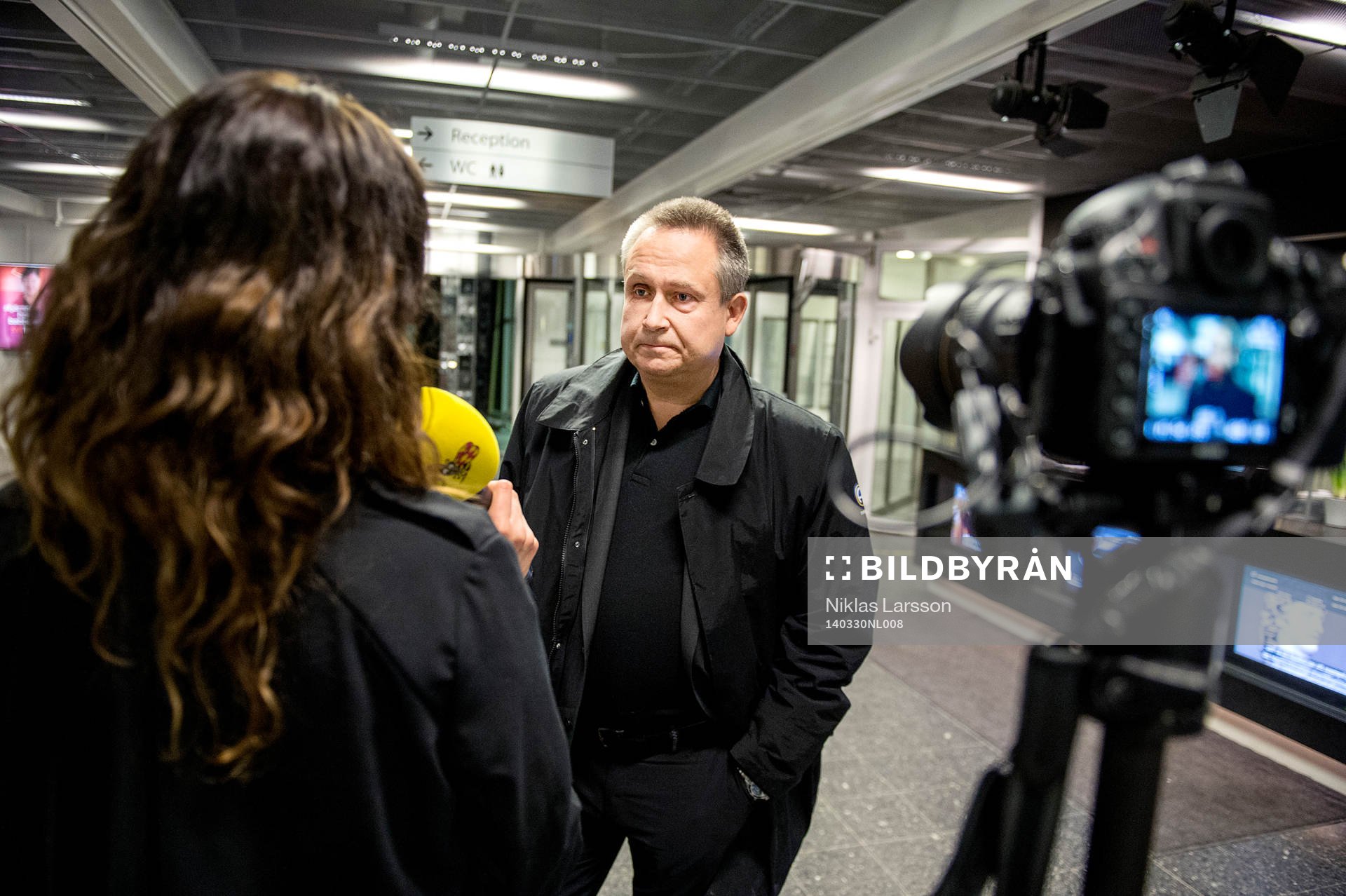 Mats Enquist, Generalsekreterare i SEF lämnar SVTs studio