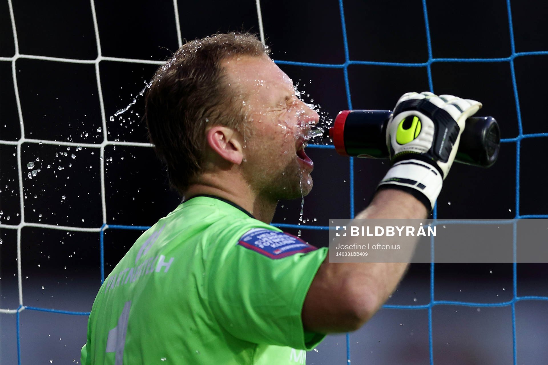 Åtvidabergs målvakt Henrik Gustavsson