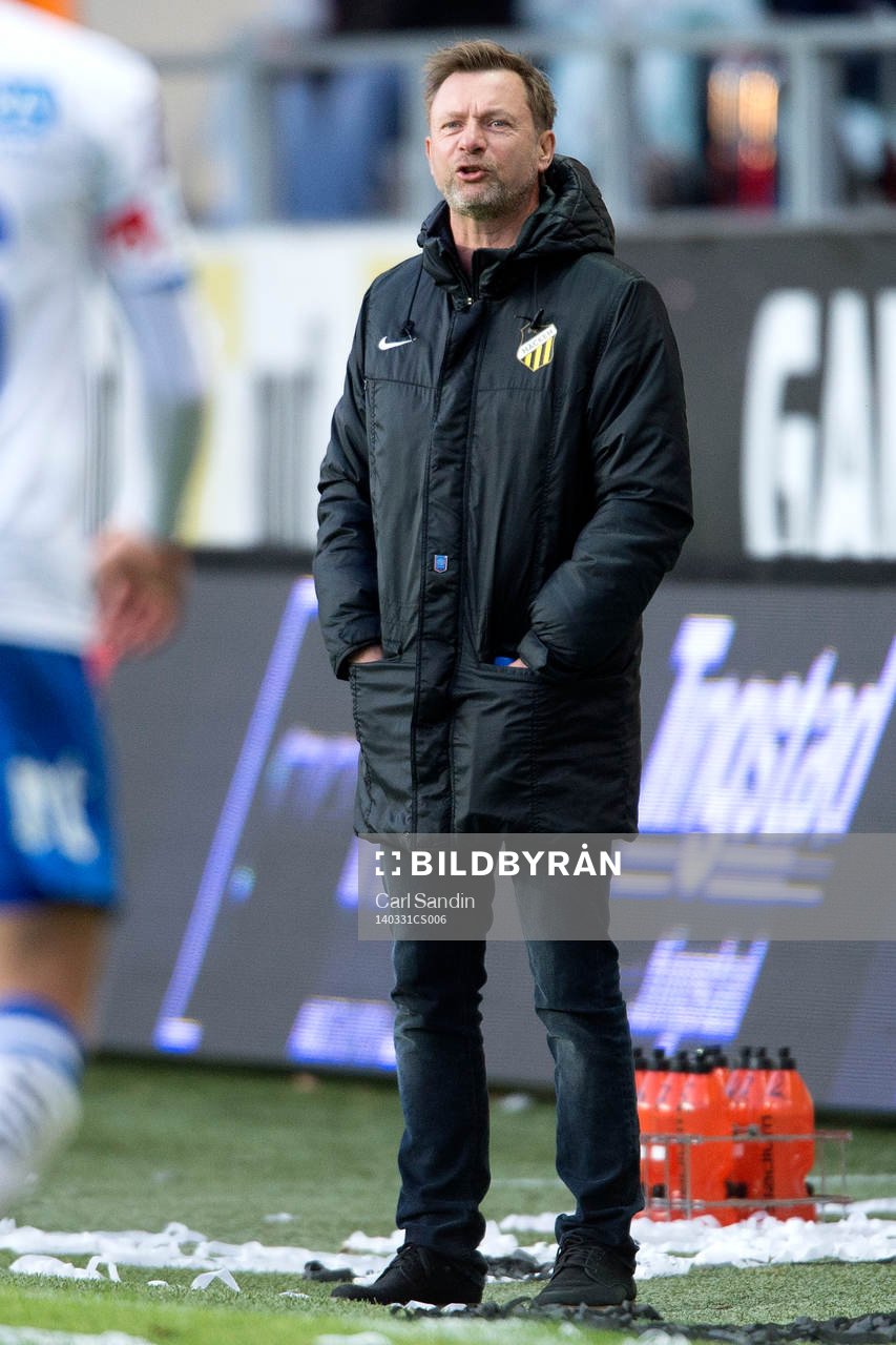 Häckens tränare Peter Gerhardsson
