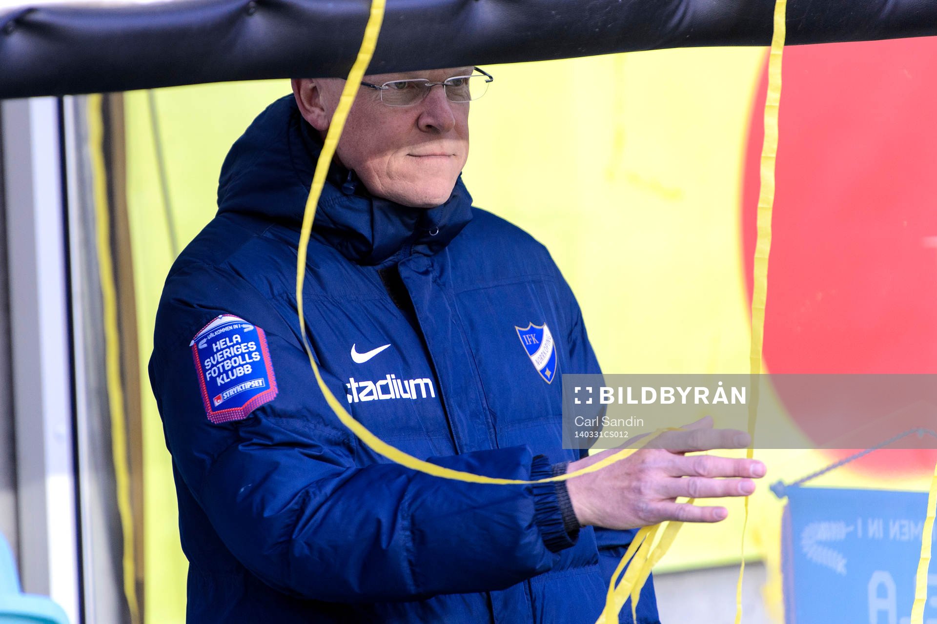 Norrköpings tränare Jan Andersson