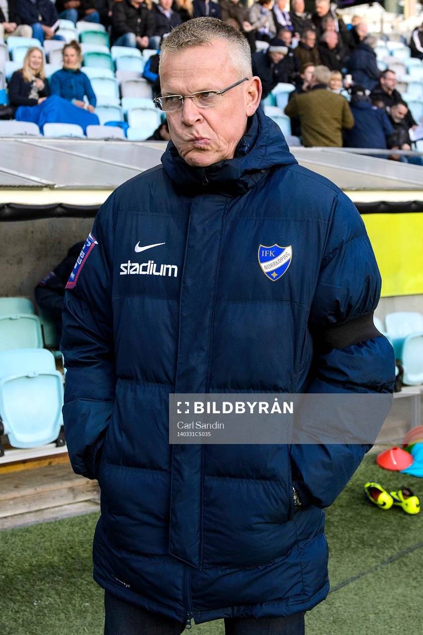Norrköpings tränare Jan Andersson