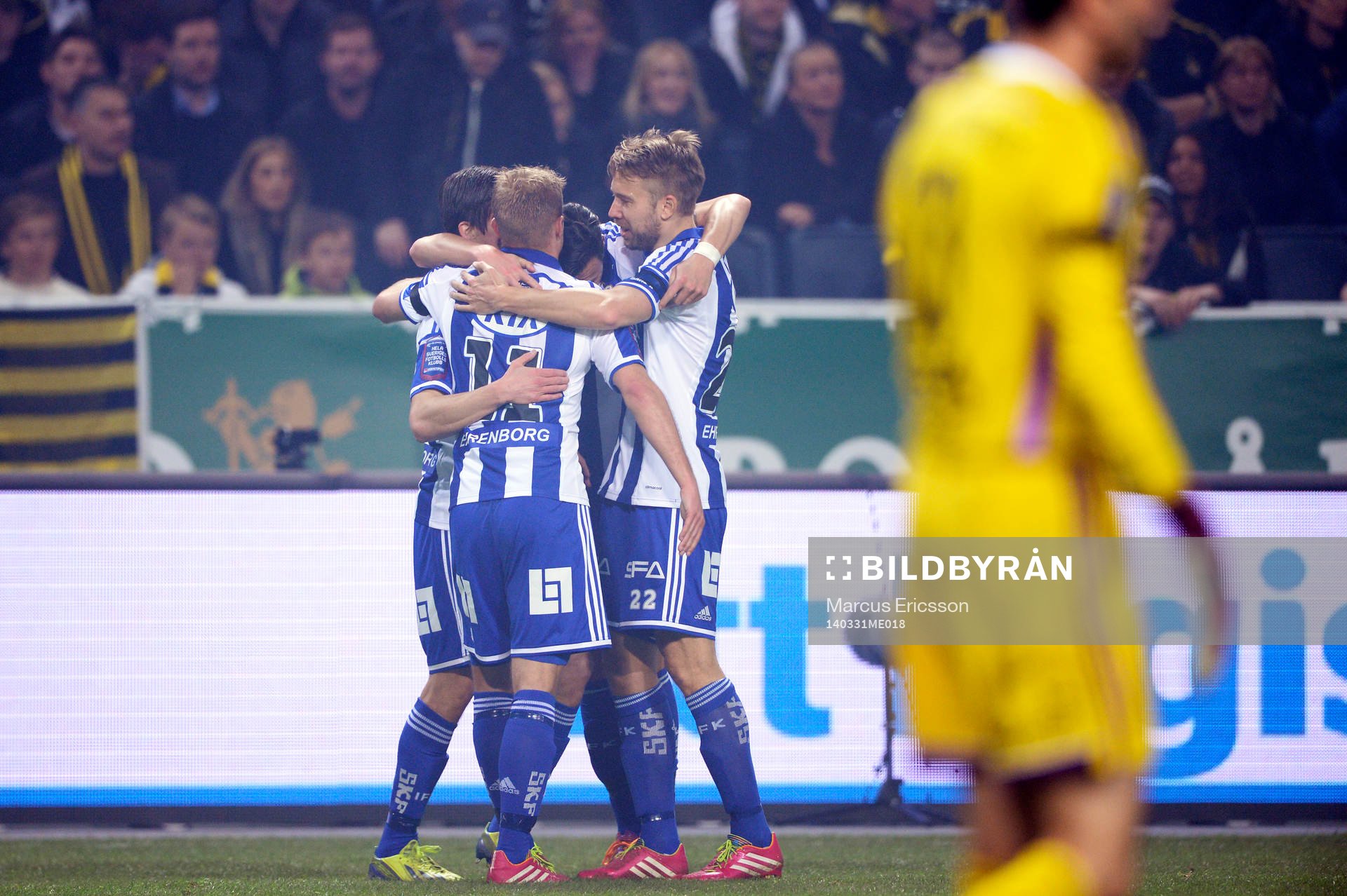 IFK Göteborgs Lasse Vibe jublar