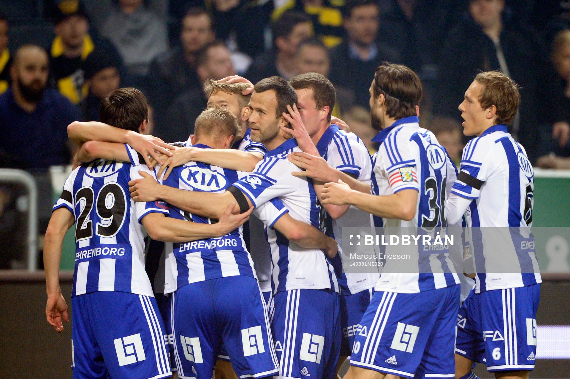 IFK Göteborgs Lasse Vibe jublar