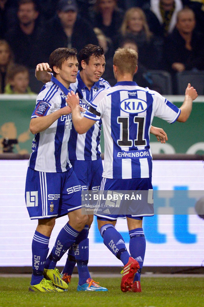 IFK Göteborgs Lasse Vibe jublar