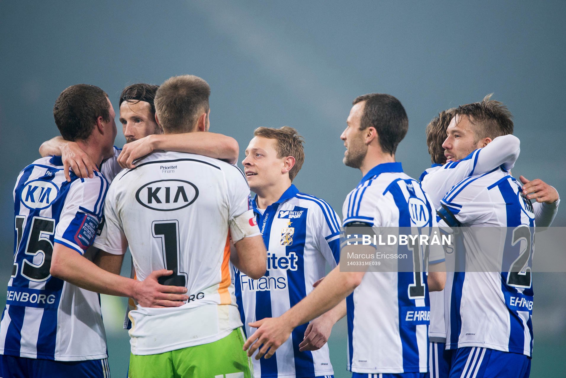 Segerjubel i IFK Göteborg