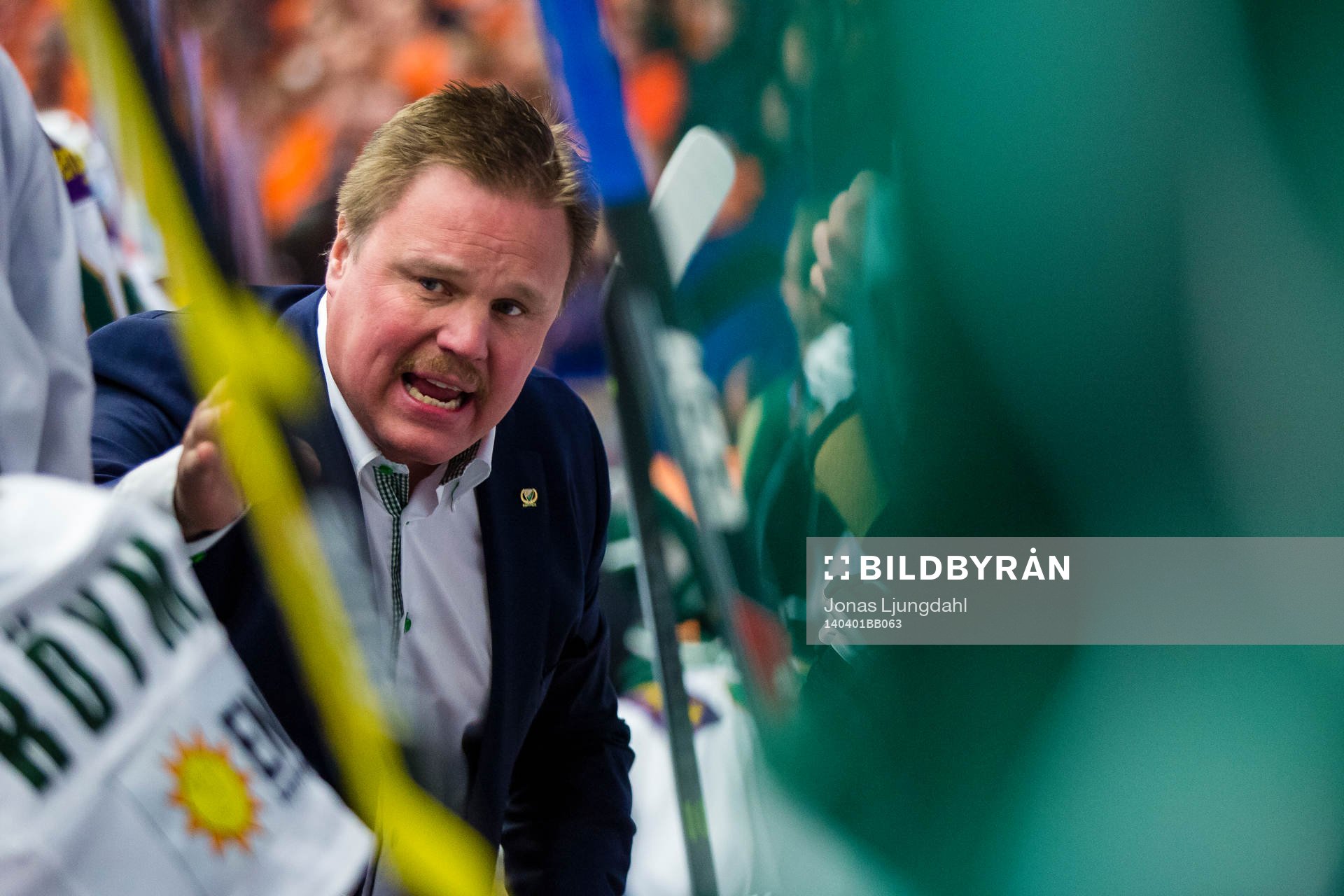 Färjestads tränare Leif Carlsson