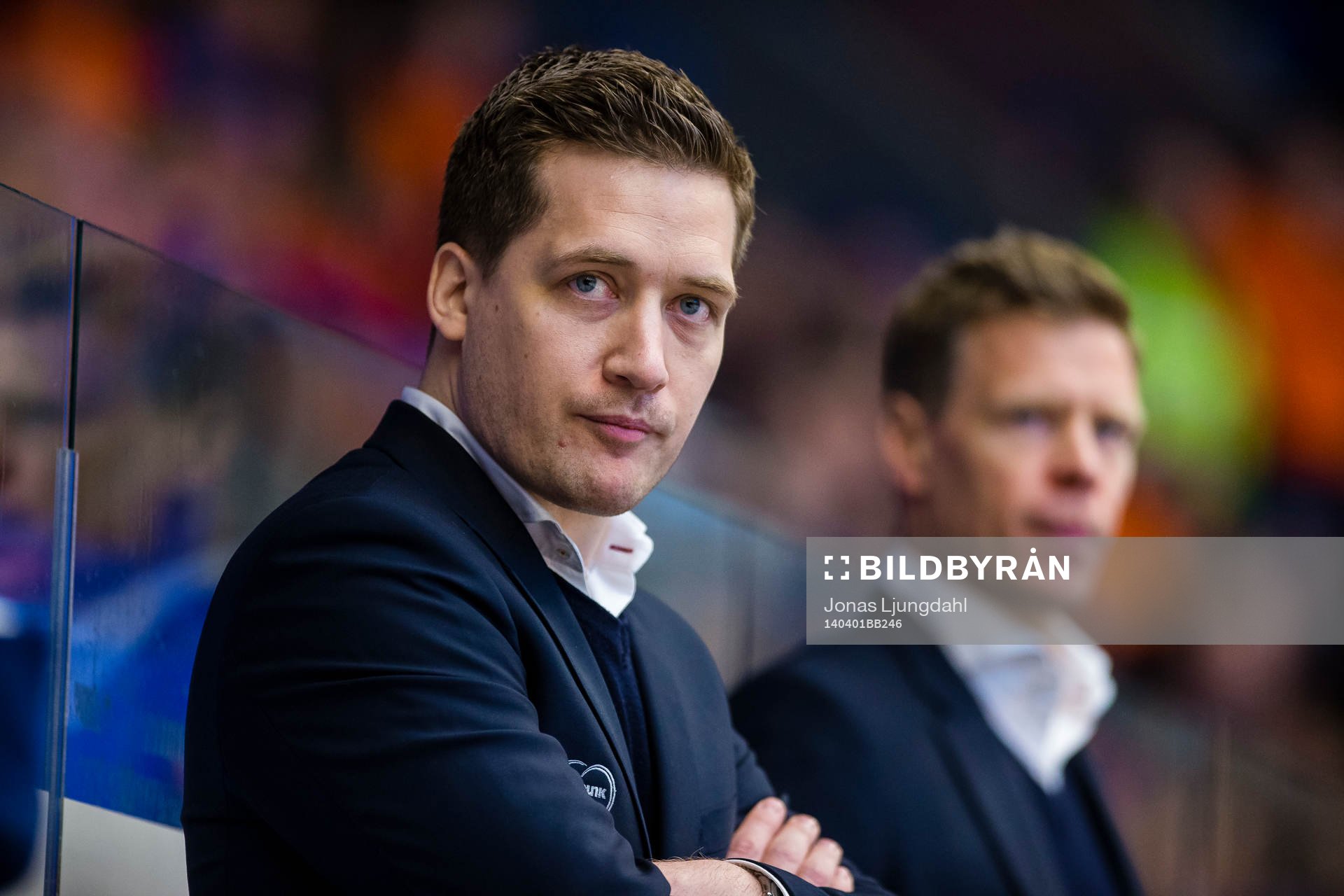 Växjös tränare Sam Hallam