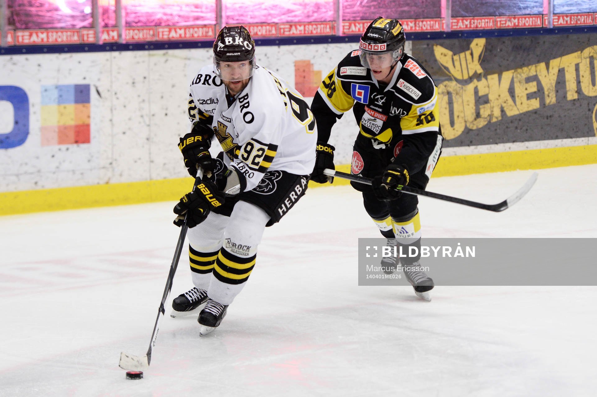 s Michael Nylander och Västerås Jonas Emmerdahl