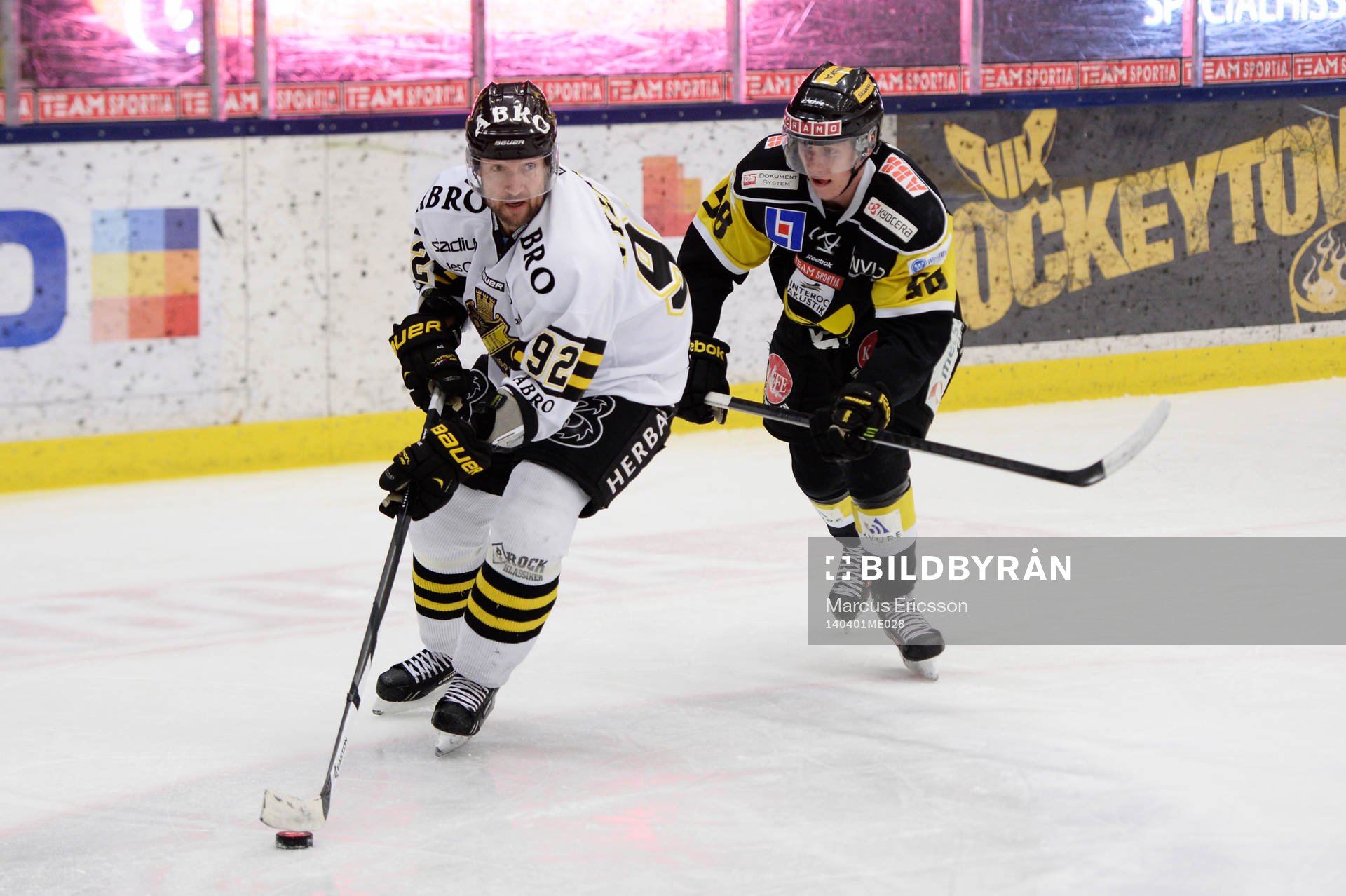 s Michael Nylander och Västerås Jonas Emmerdahl