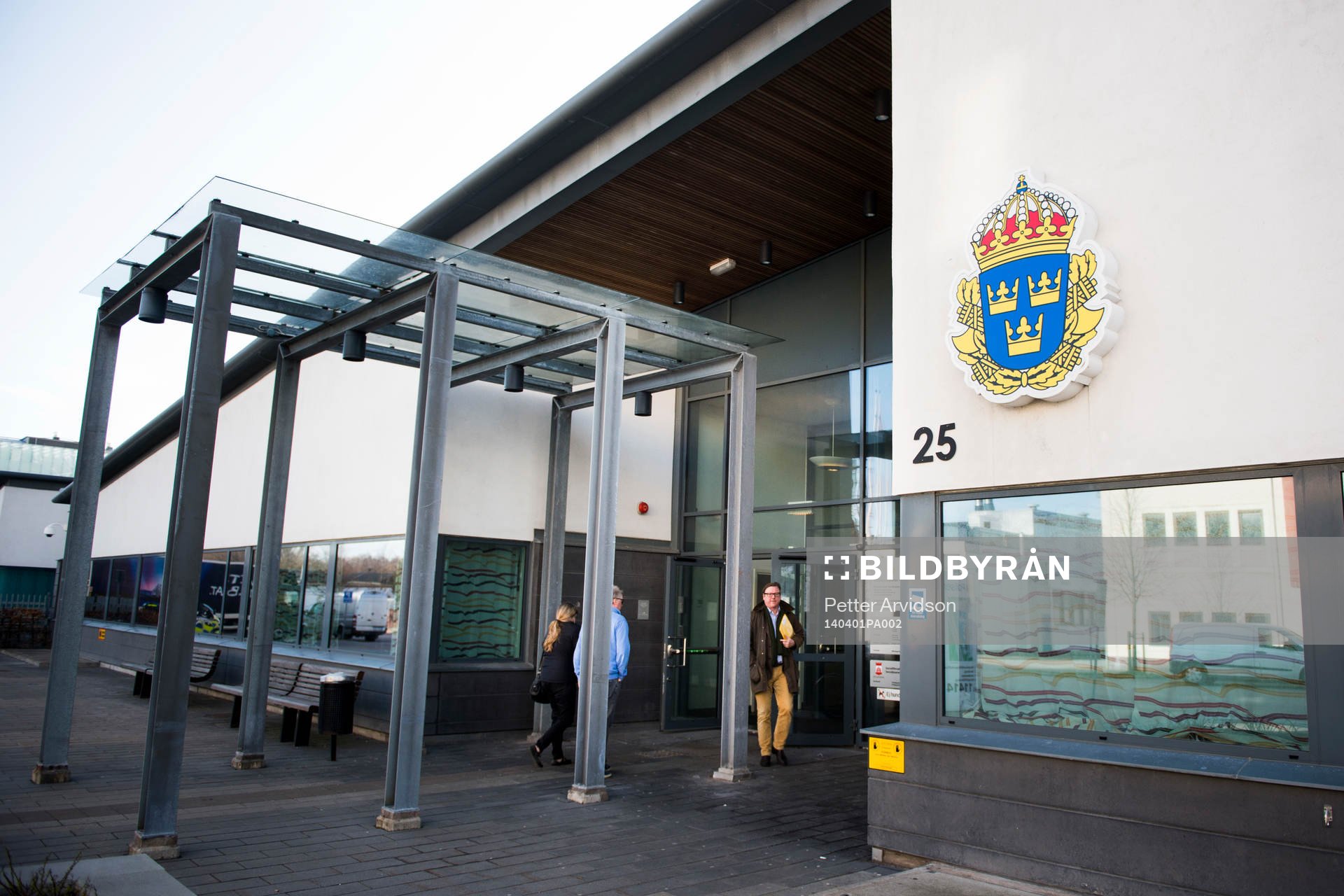 Helsingborg polishus, Polisen håller presskonferens