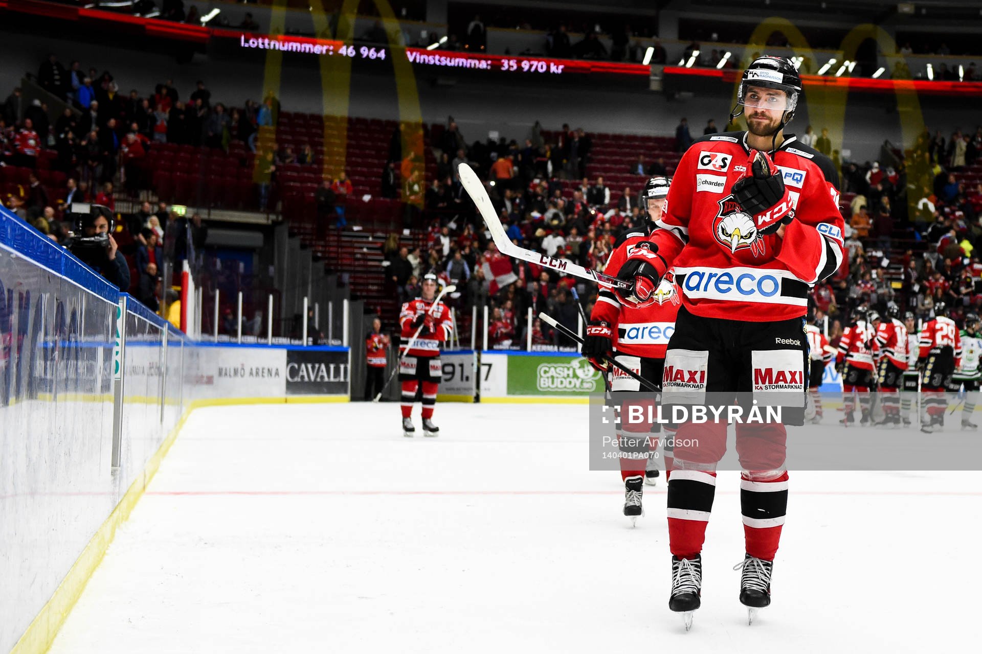 Malmö Redhawks Ludvig Rensfeldt deppar