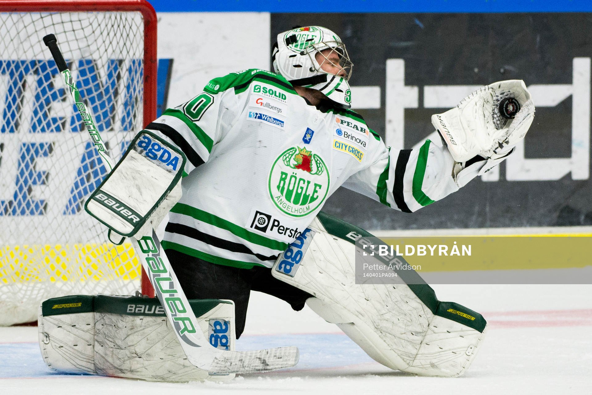 Rögles målvakt Kevin Lindskoug