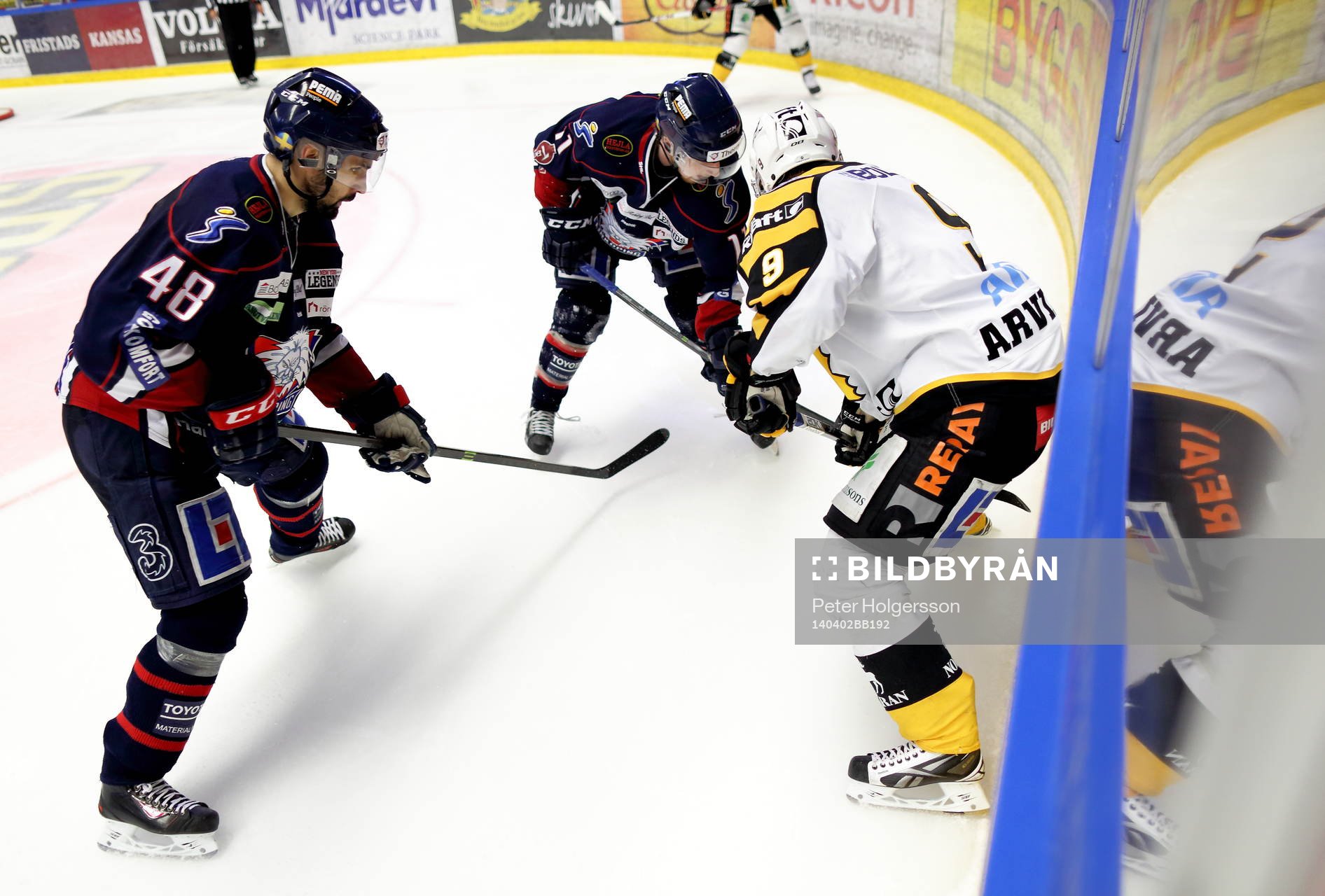 Linköpings Daniel Rahimi, Skellefteås Viktor Arvidsson