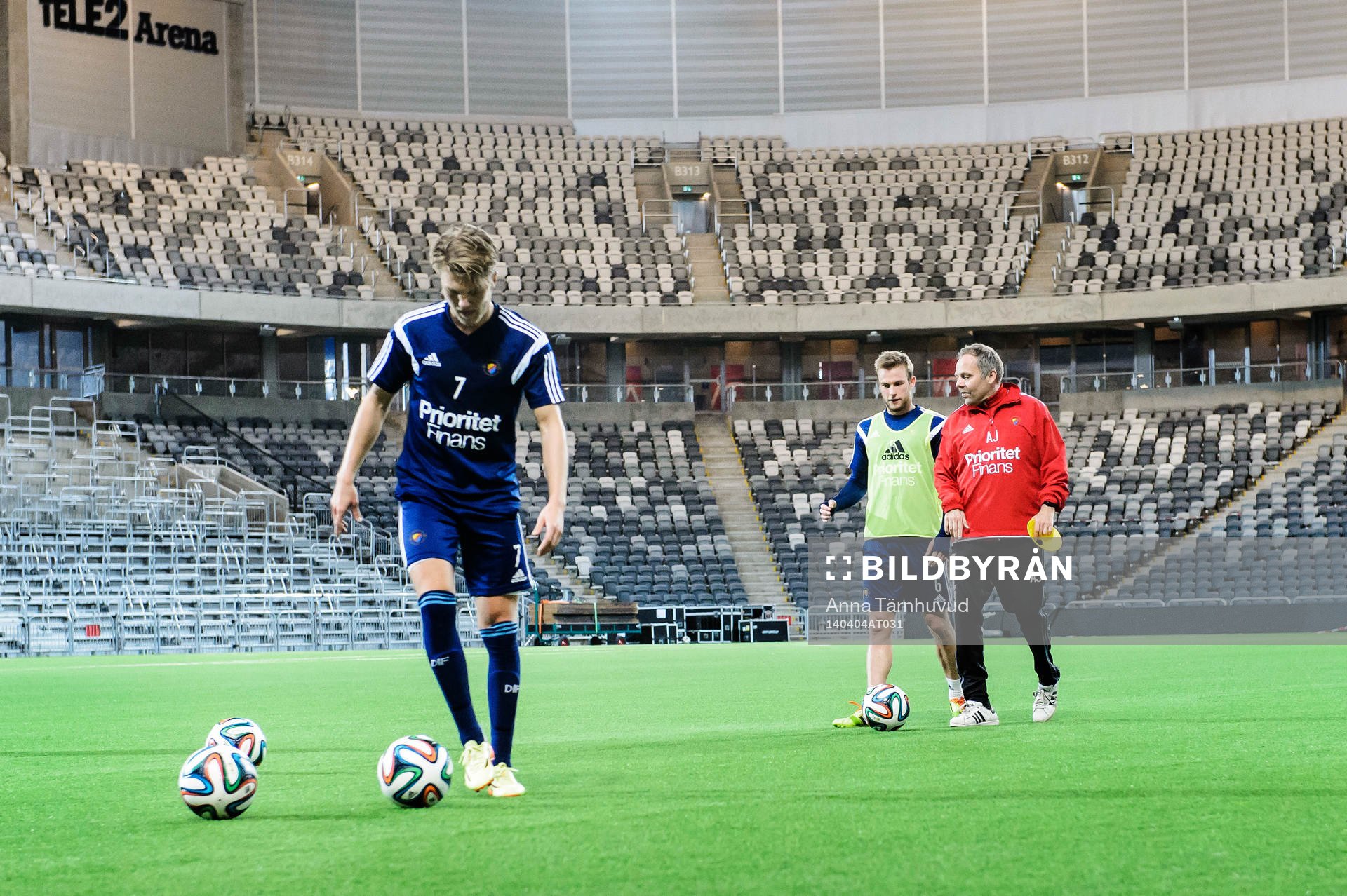 Martin Broberg, Aleksander Faltsetas och tränare Anders