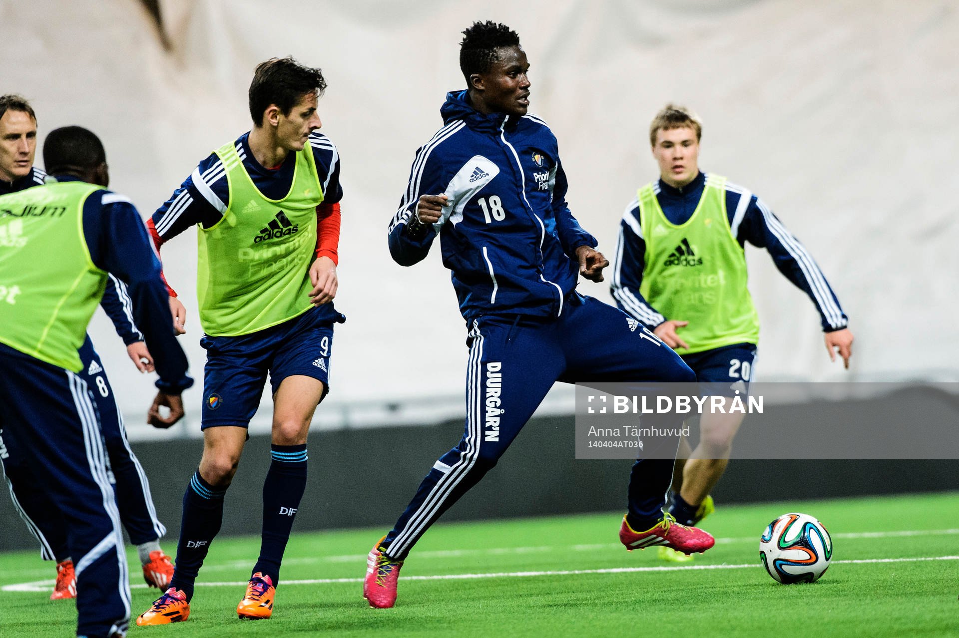 Haris Radetinac, Daniel Amartey och Simon Tibbling