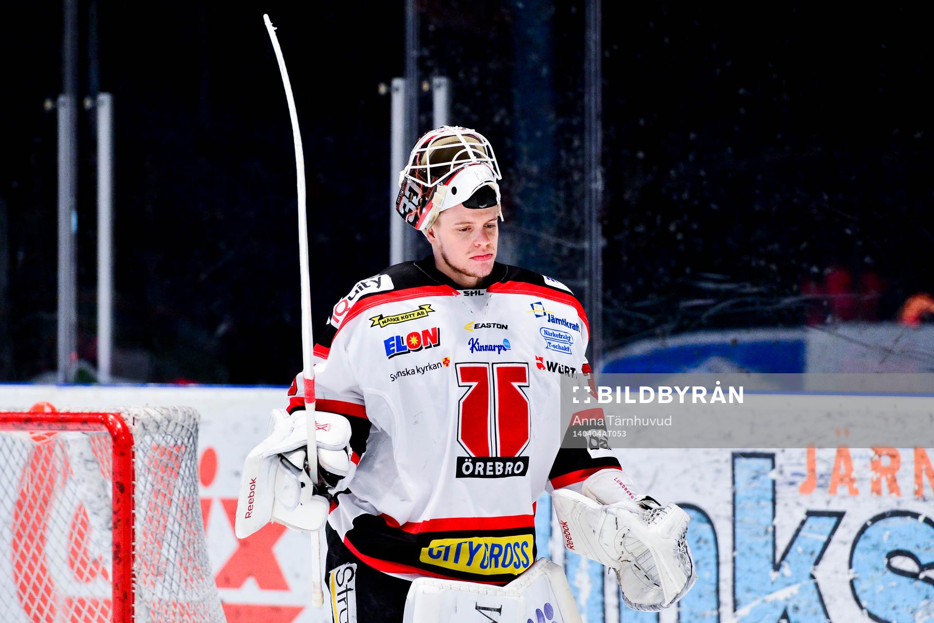 Örebros målvakt Henrik Lundberg