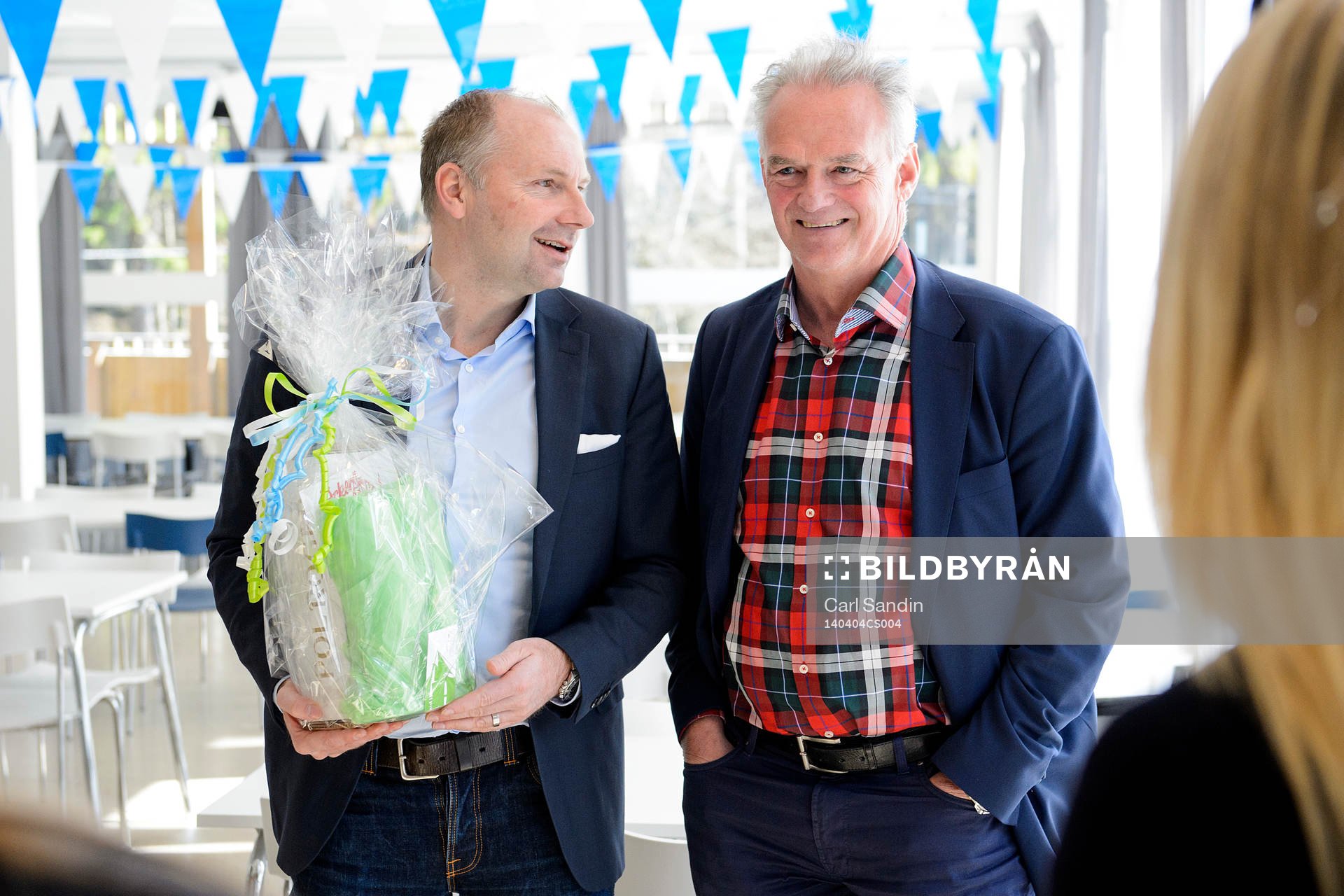 Håkan Mild och Tage Christoffersson, f.d. styrelseledamot