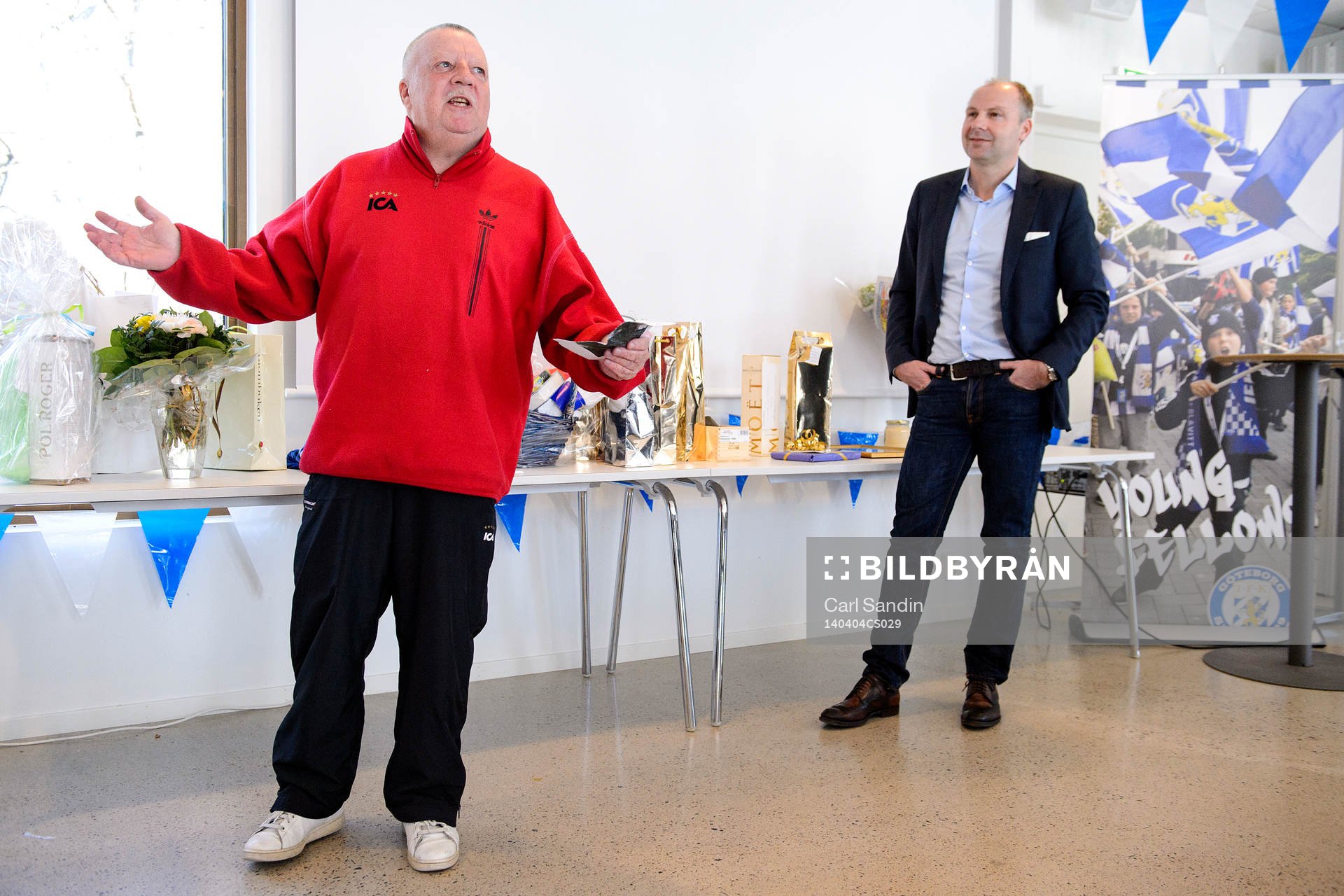 Peter Wiklandér, ICA-profil, och Håkan Mild