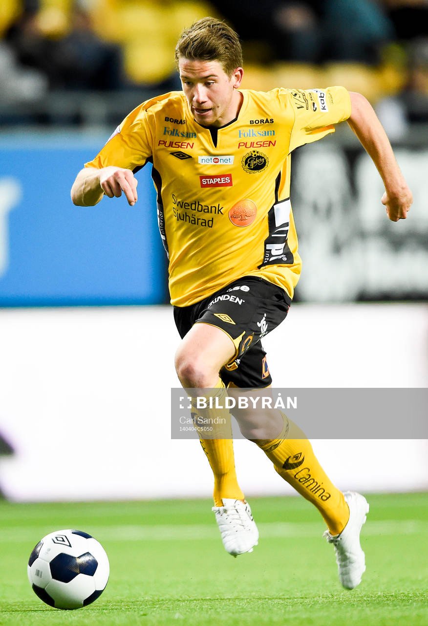 Elfsborgs Marcus Rohdén driver upp bollen