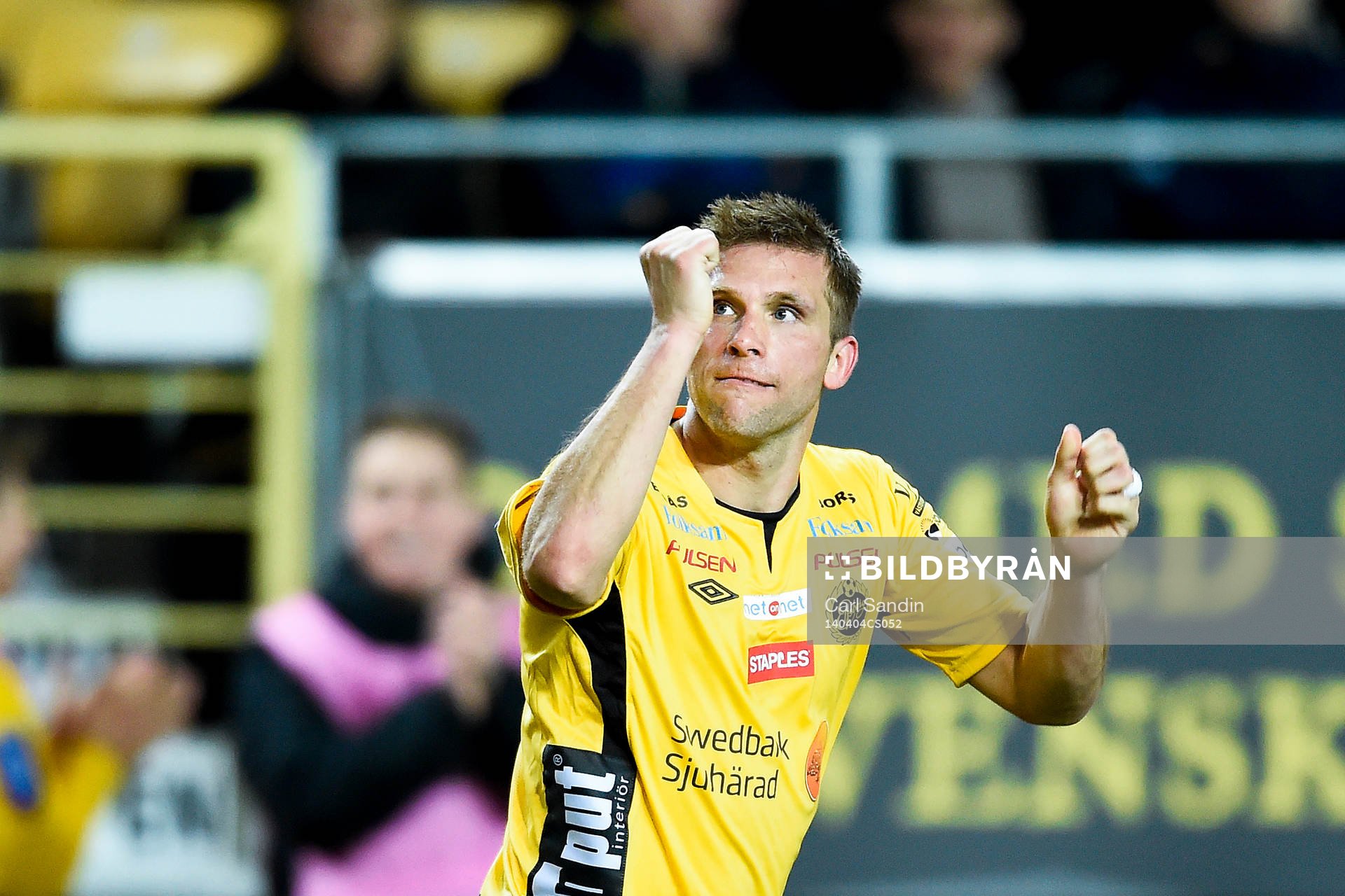 Elfsborgs Anders Svensson jublar
