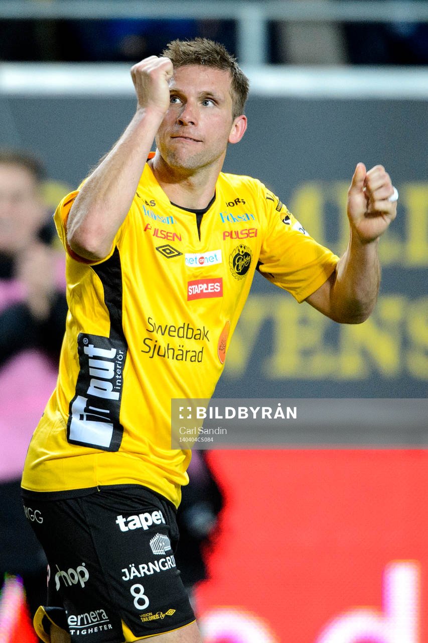 Elfsborgs Anders Svensson jublar