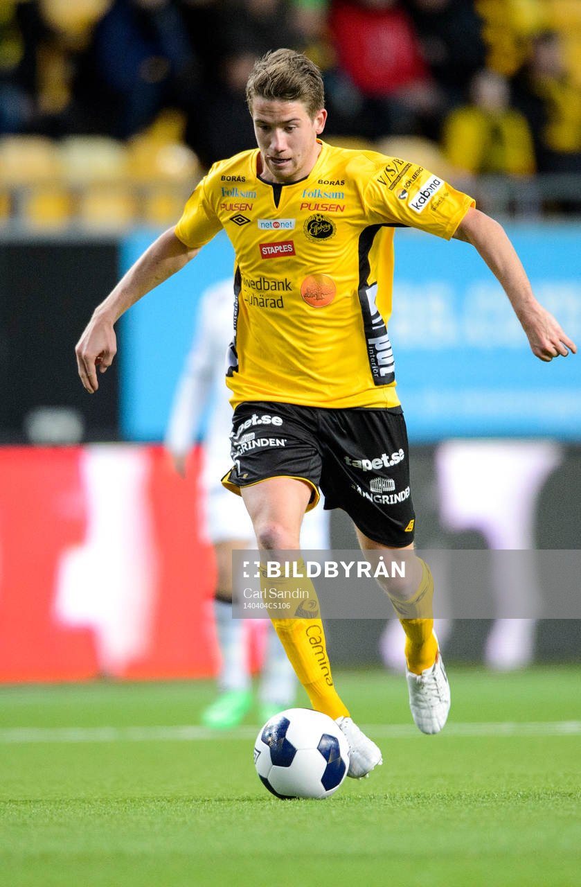 Elfsborgs Marcus Rohdén med bollen