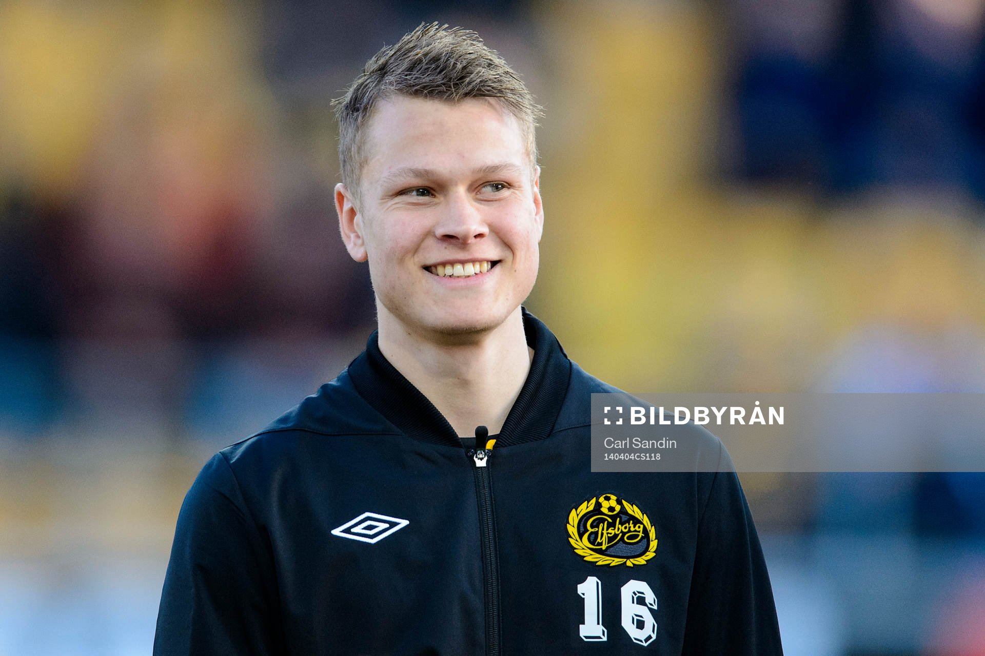 Elfsborgs Viktor Claesson innan fotbollsmatchen i