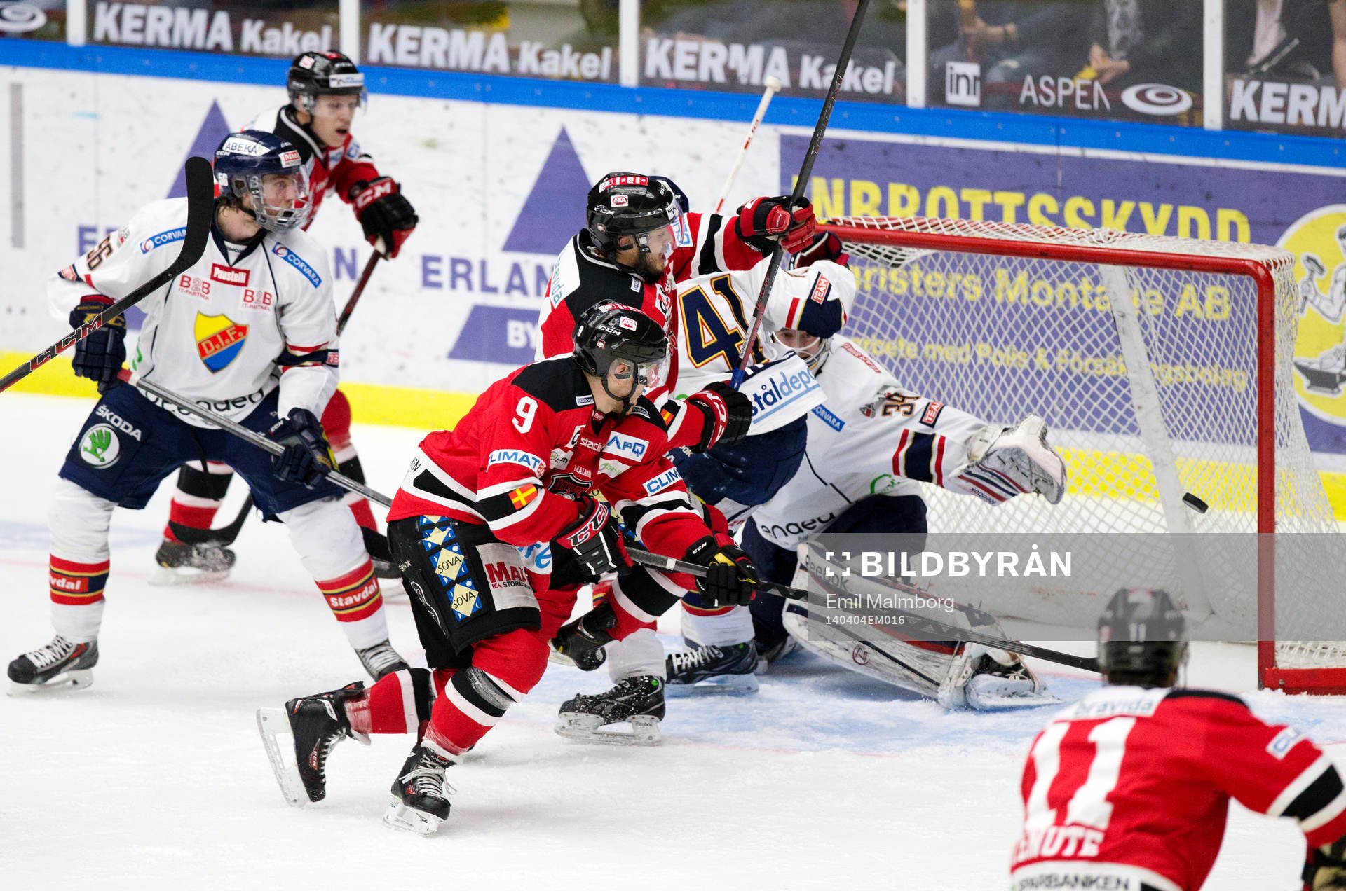 Malmö Redhawks Frederik Storm gör 2-1