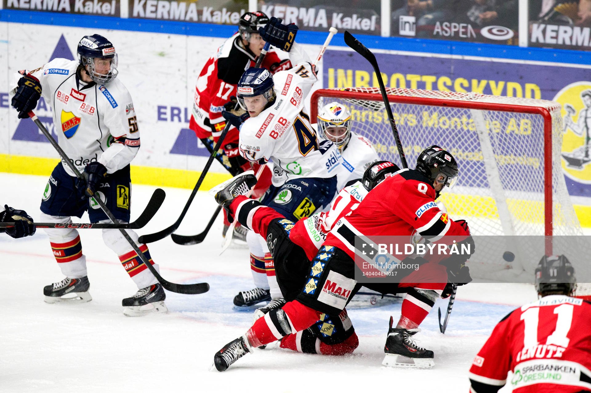 Malmö Redhawks Frederik Storm gör 2-1