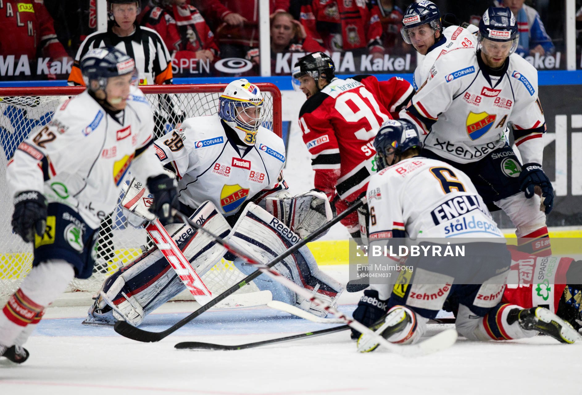 Djurgårdens målvakt Adam Reideborn