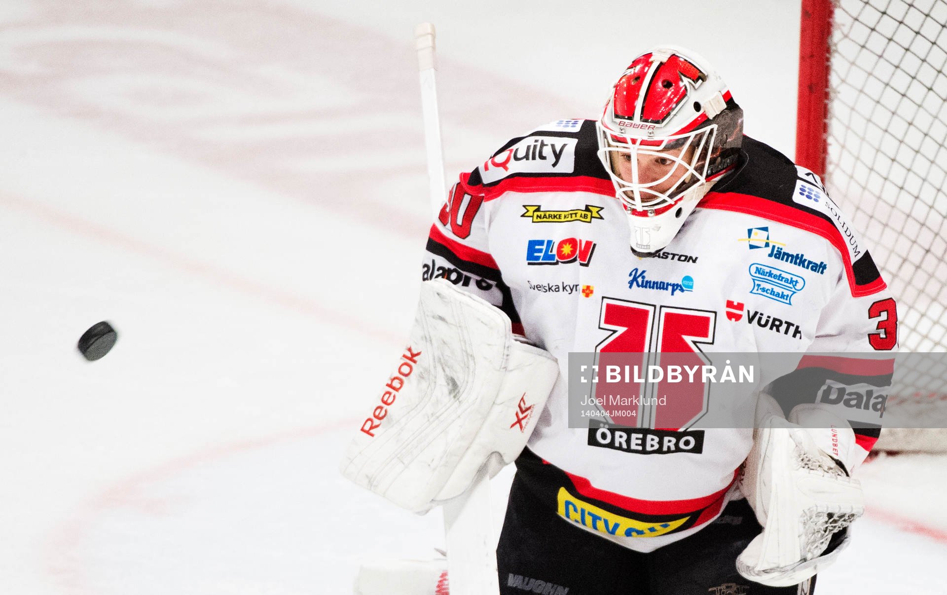 Örebros målvakt Henrik Lundberg