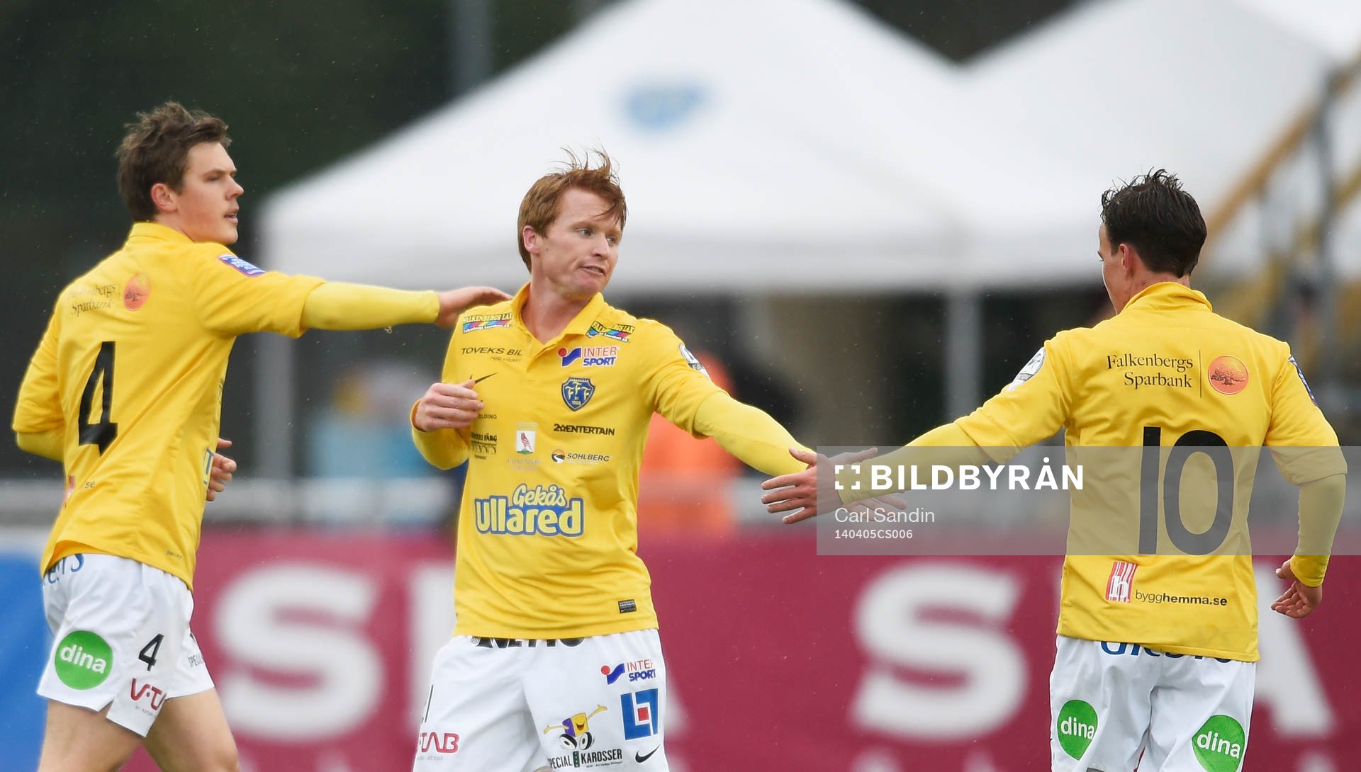 Falkenbergs Dan Keat jublar