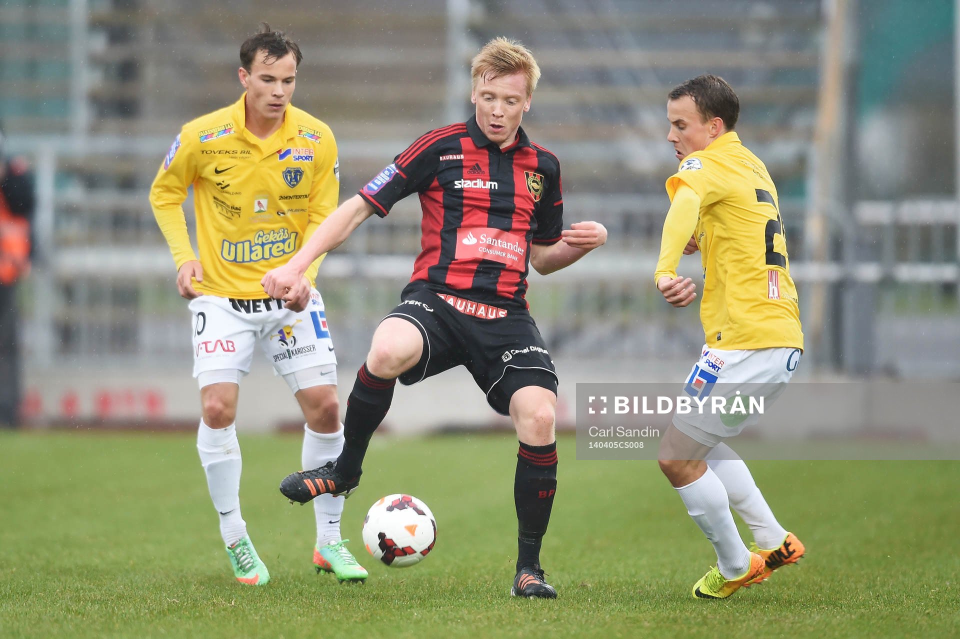 Falkenbergs Anton Wede och Brommapojkarnas Gustav Sandberg