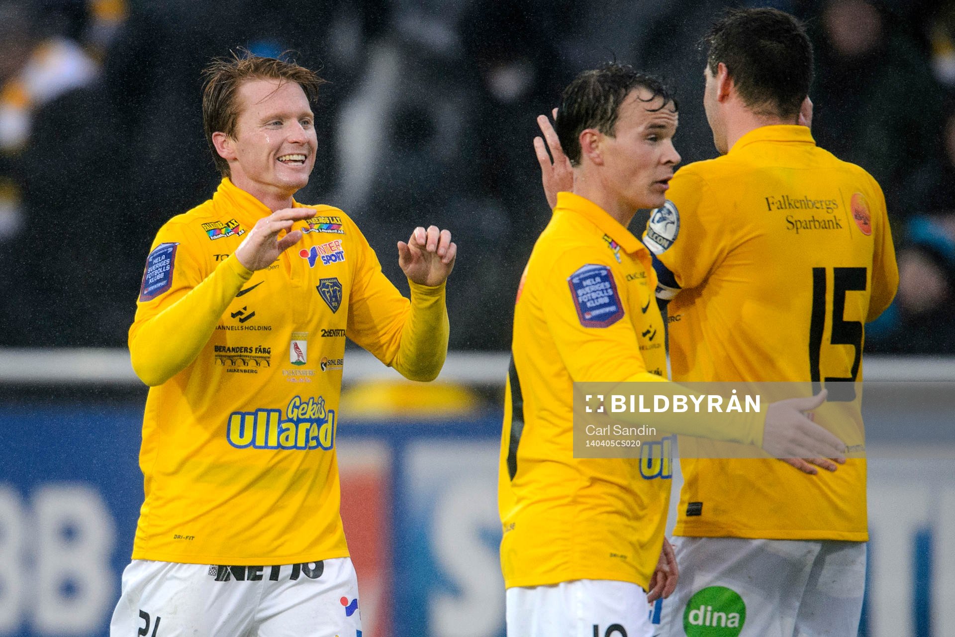 Falkenbergs Dan Keat jublar