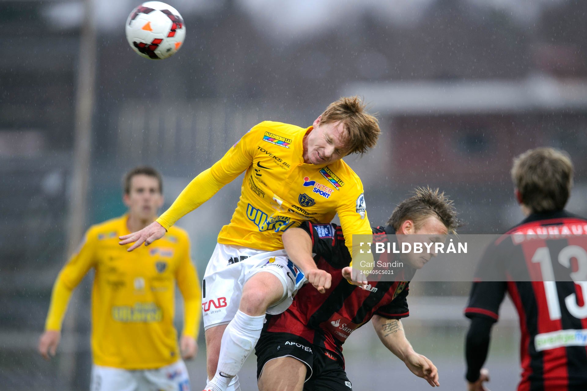Nickduell mellan Falkenbergs Dan Keat och Brommapojkarnas