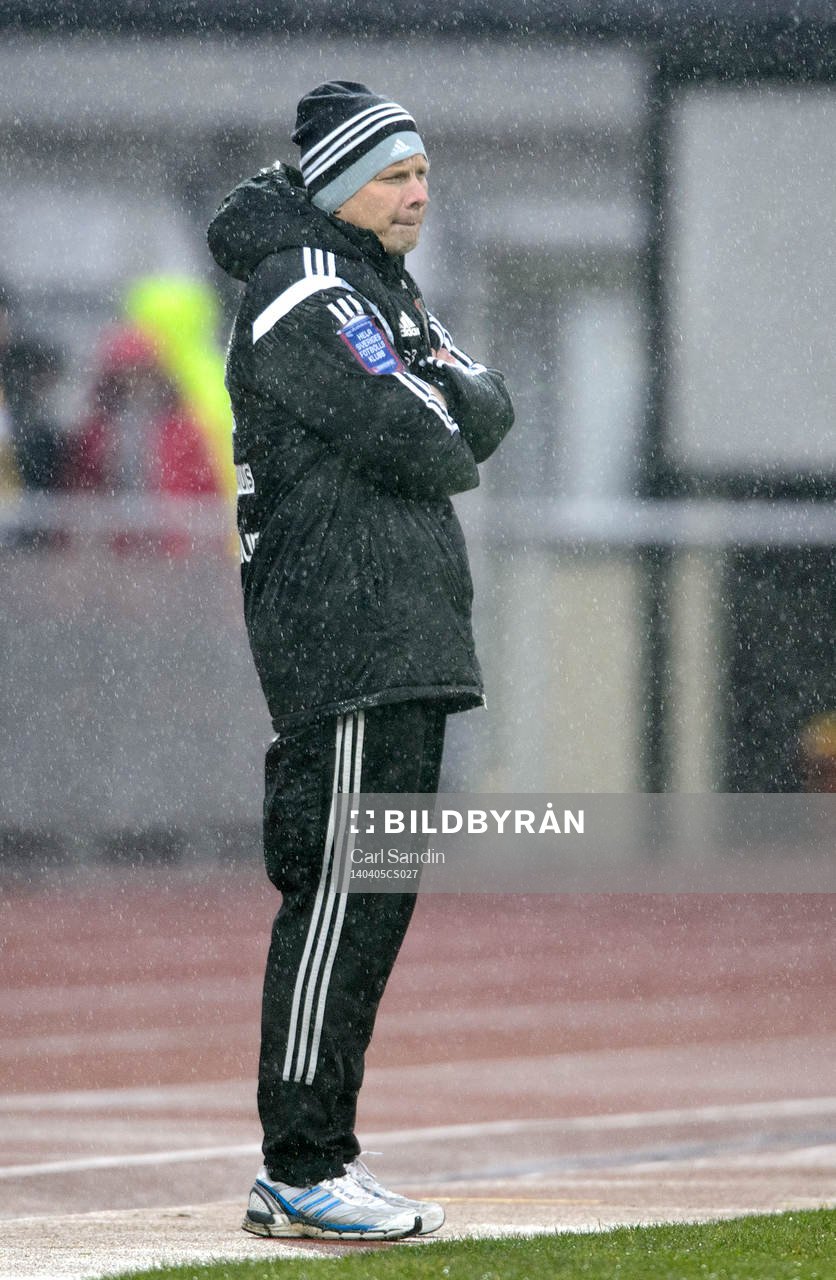 Brommapojkarnas tränare Stefan Billborn