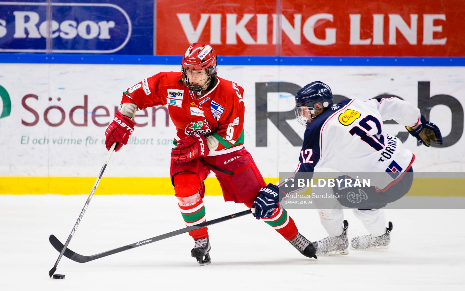 Modos Dmytro Timashov och Linköpings Henrik Törnqvist