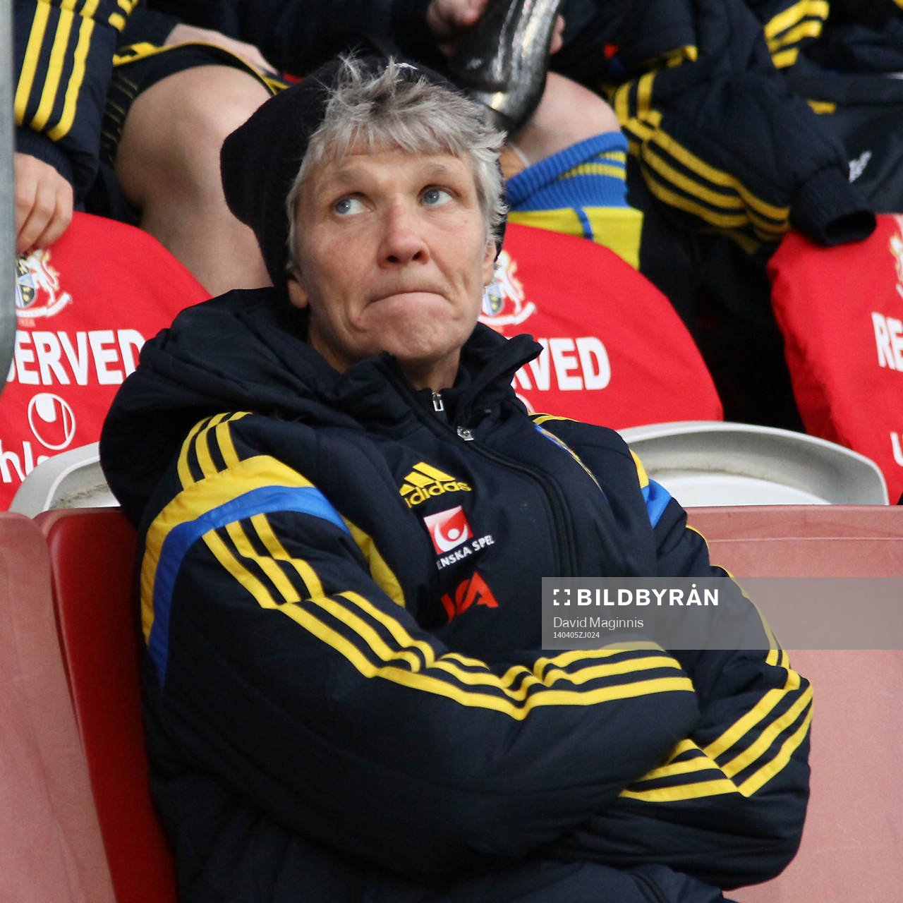 Sweden's manager Pia Sundhage