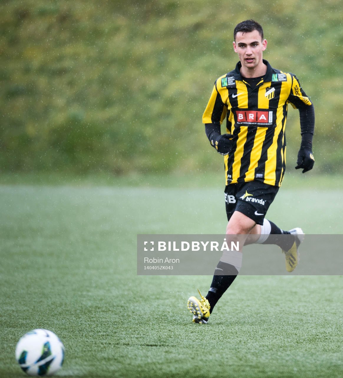 Häckens Robert Lipovac i fotbollsmatchen mellan BK Häcken
